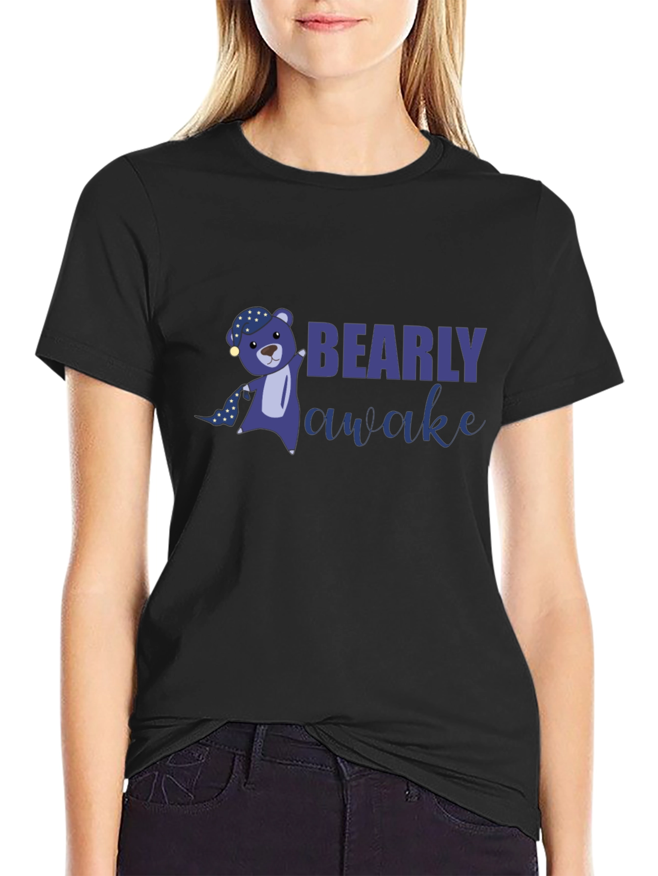 Bearly Awake Graphic T-Shirt