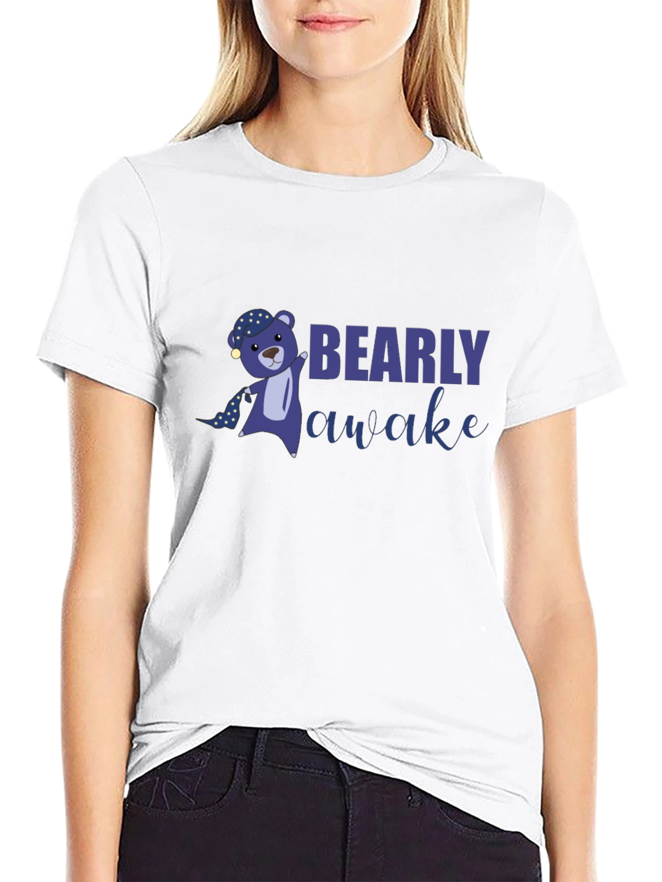 Bearly Awake Graphic T-Shirt