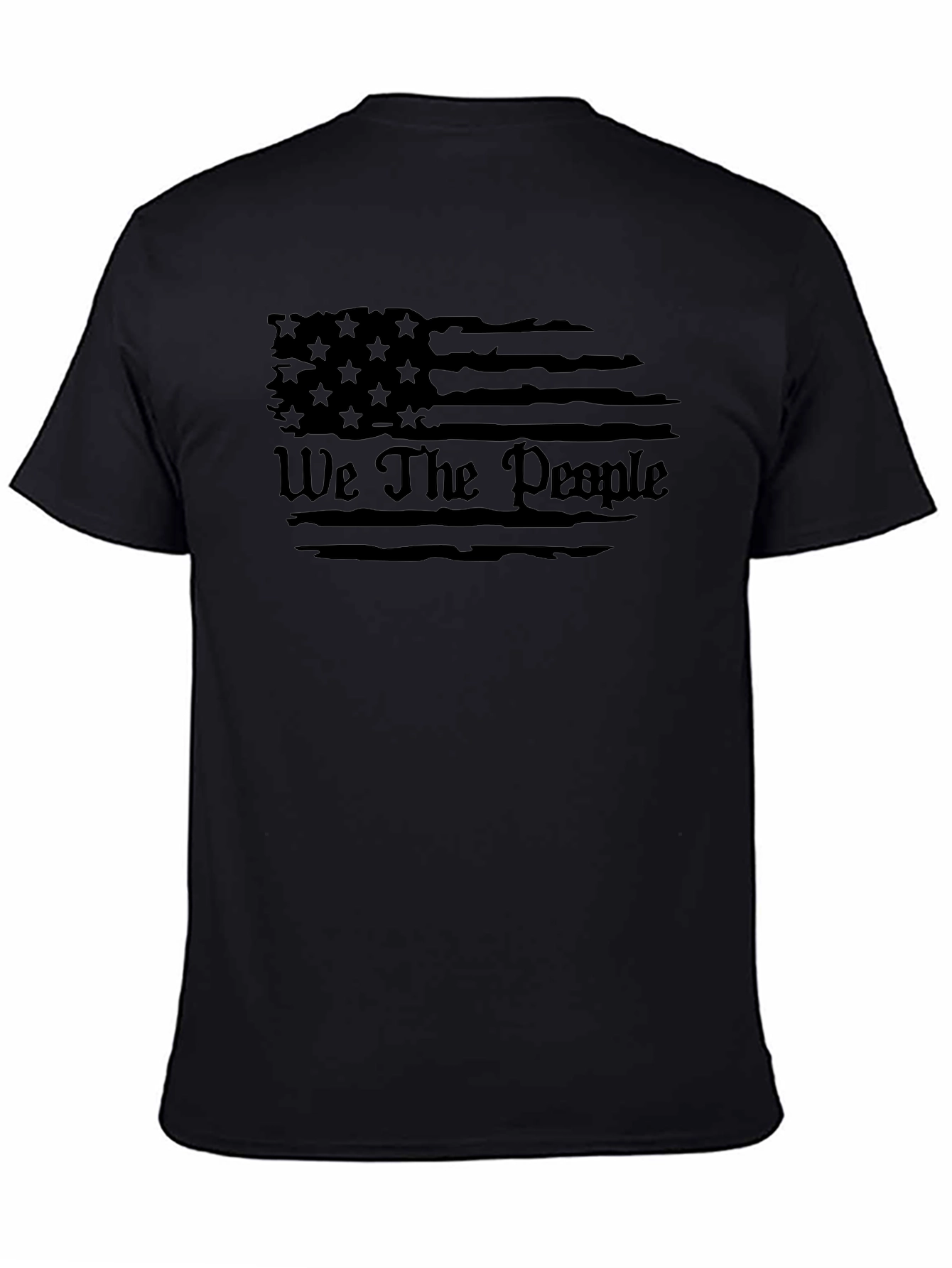 We The People Flag T-Shirt - Patriotic Graphic Tee