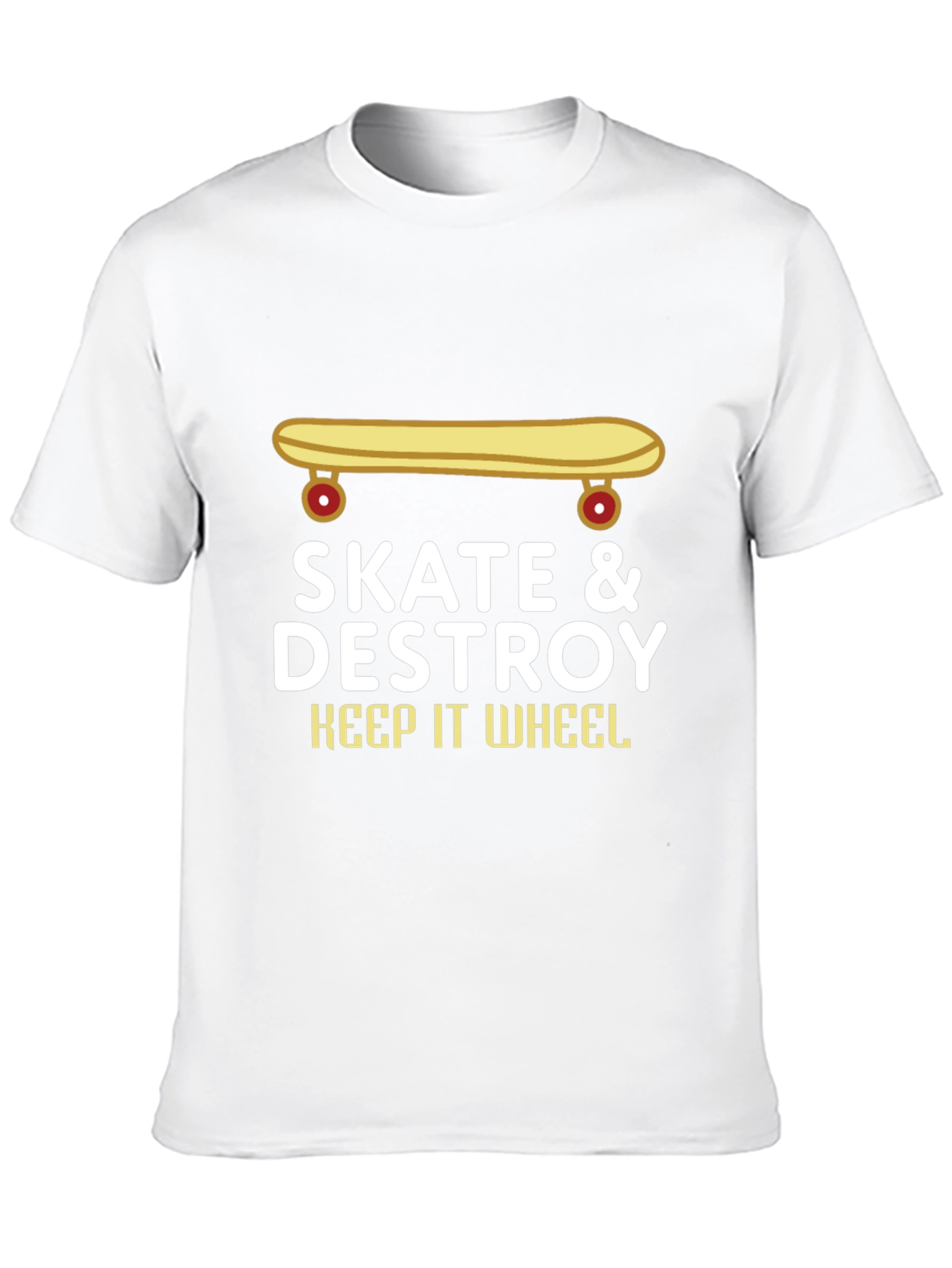 Skate & Destroy T-Shirt - Keep It Wheel