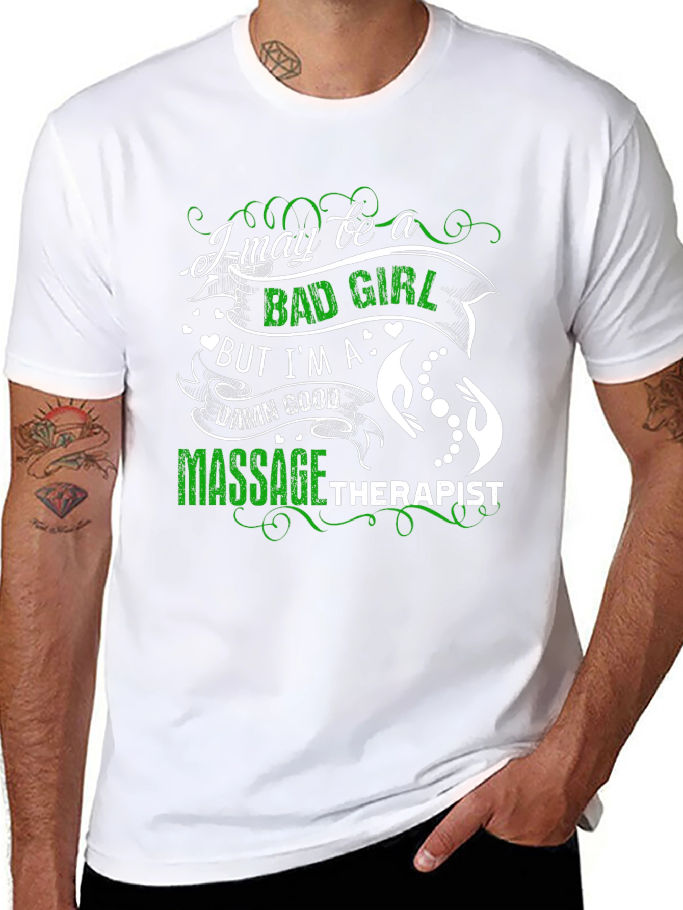 Bad Girl Massage Therapist T-Shirt