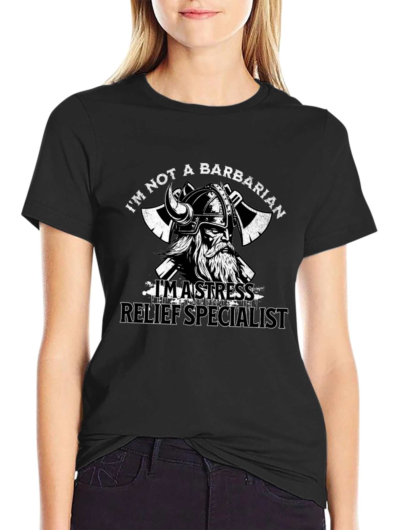 Im Not a Barbarian Relief Specialist T-Shirt