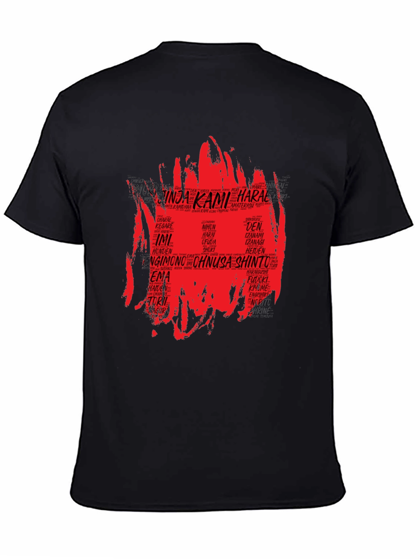 Japanese Culture Word Art T-Shirt