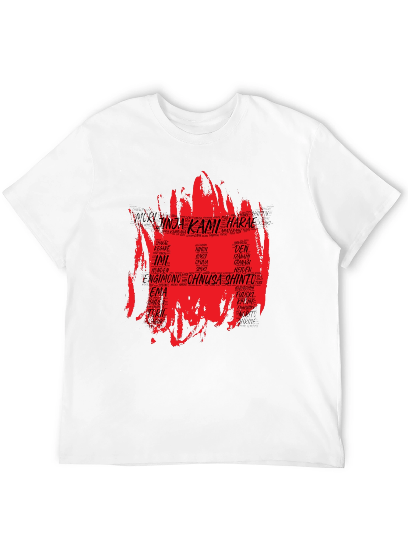 Japanese Culture Word Art T-Shirt