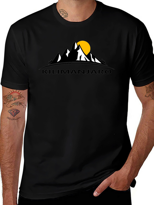 Kilimanjaro Graphic T-Shirt - Mountain Adventure Tee