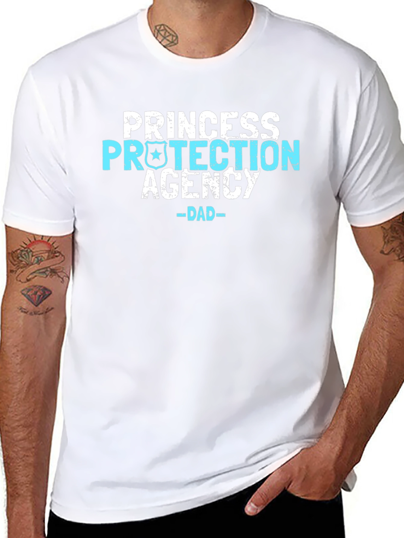 Princess Protection Agency Dad T-Shirt