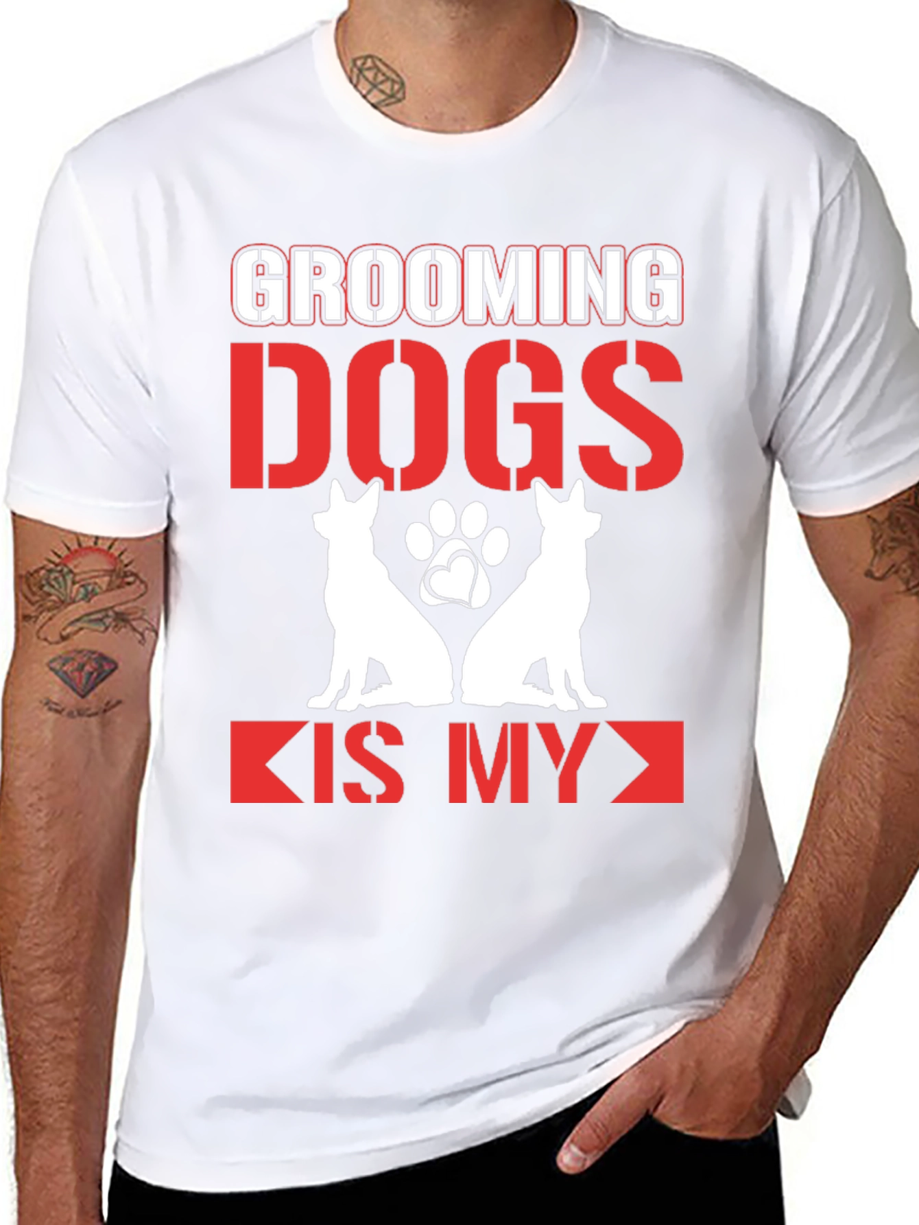 Grooming Dogs is My T-Shirt