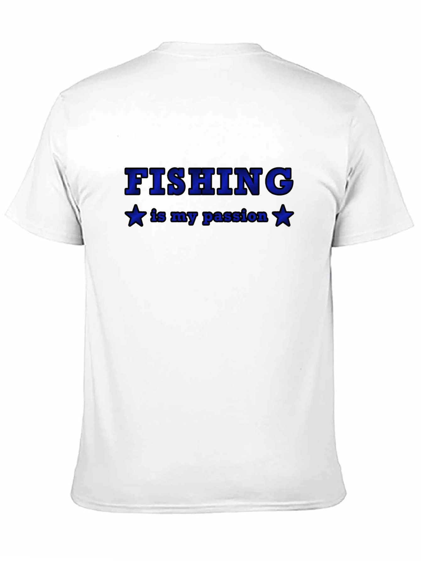 Fishing Is My Passion Black T-Shirt
