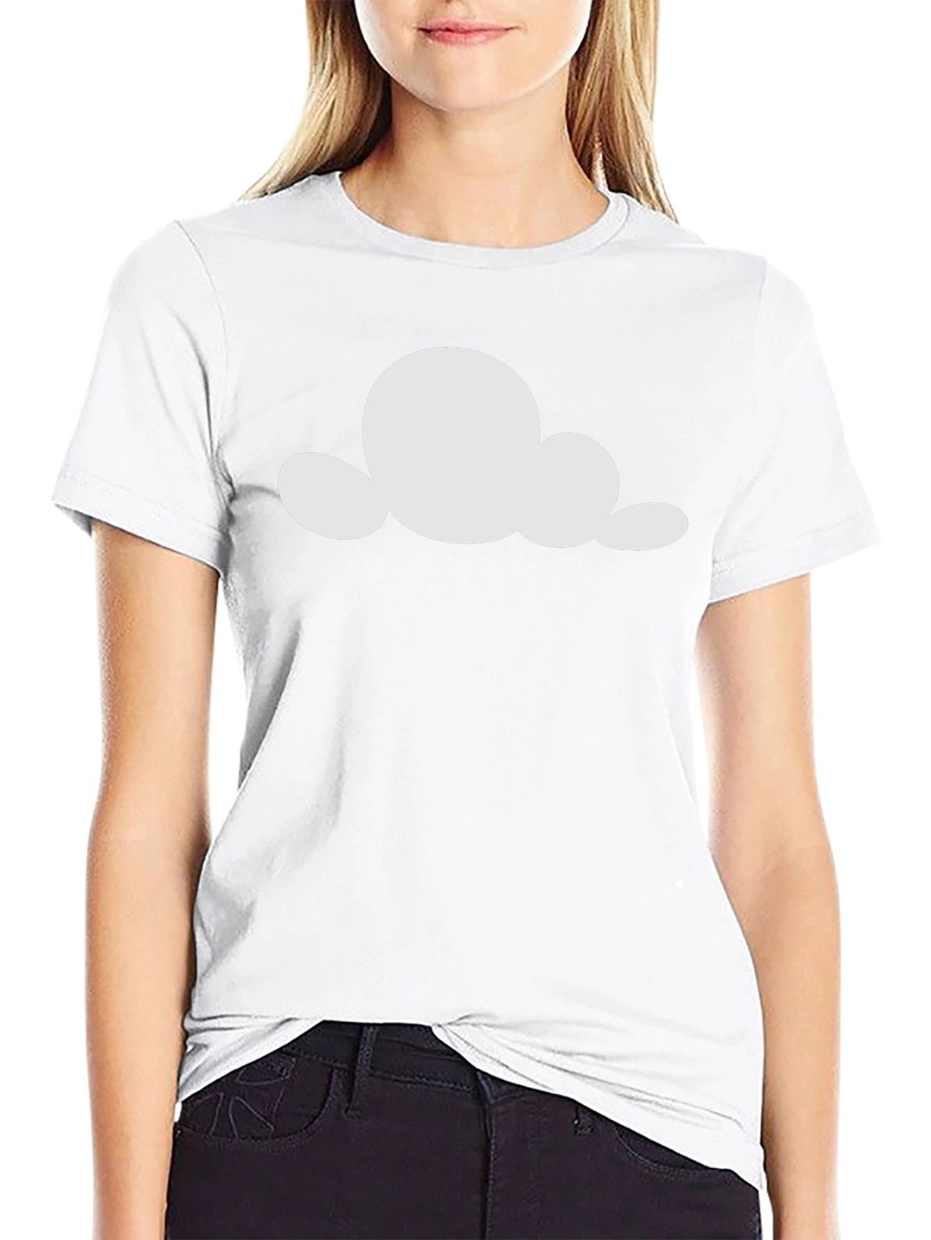 Cloud Graphic Black T-Shirt - Unisex Comfort
