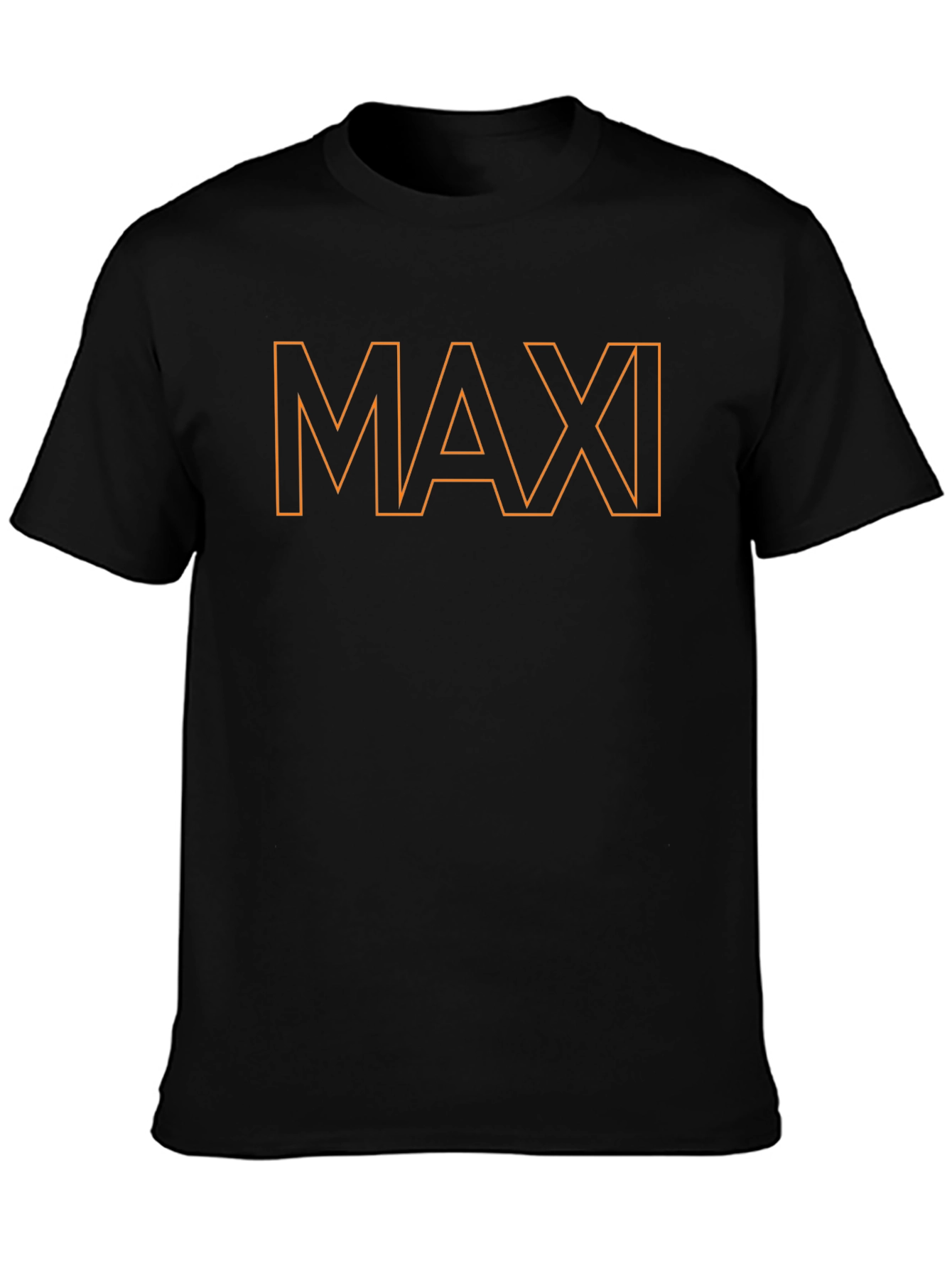 MAXI Graphic Tee - Bold Outline Design