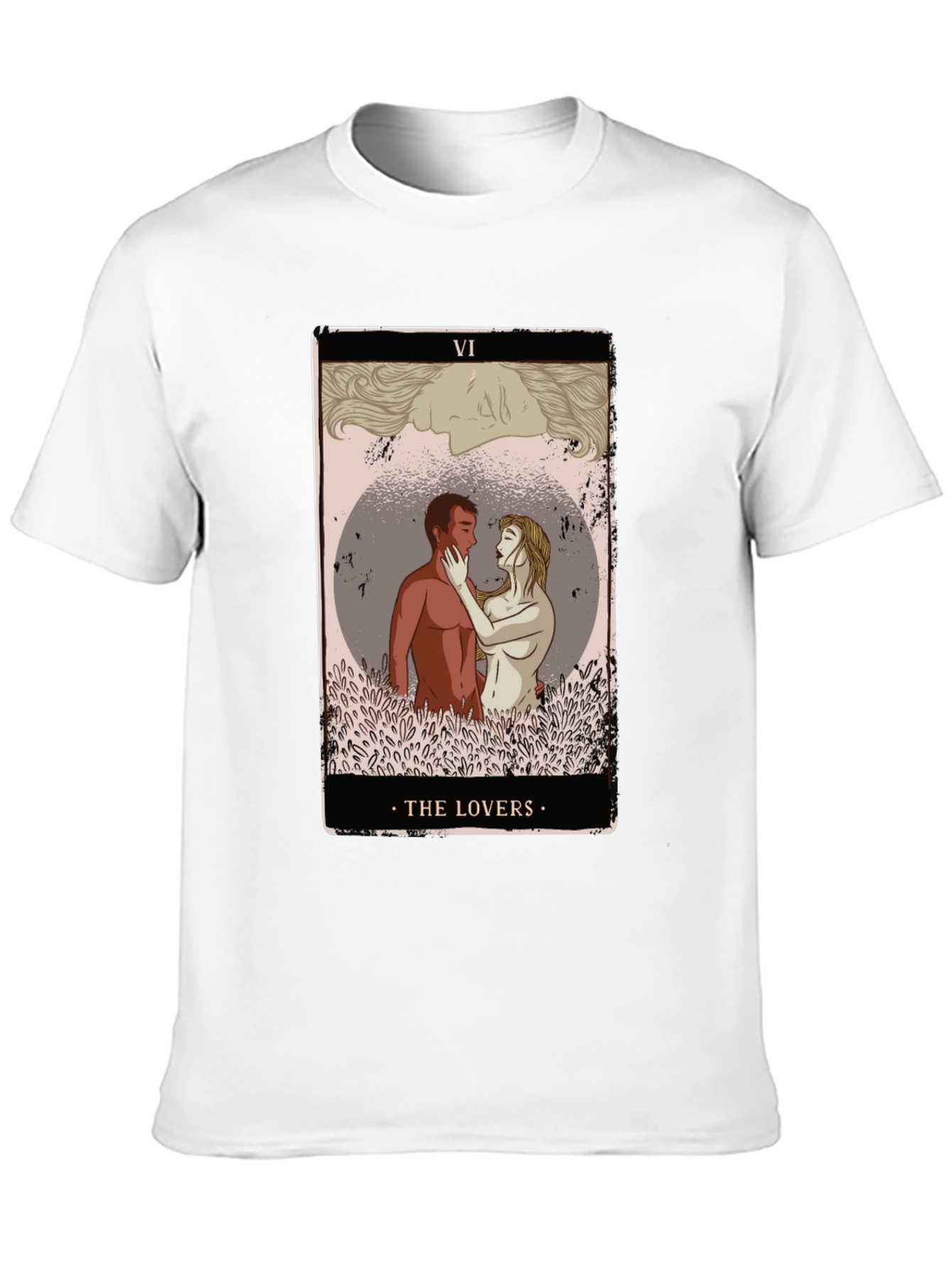 The Lovers Tarot Card T-Shirt - Stylish Graphic Tee