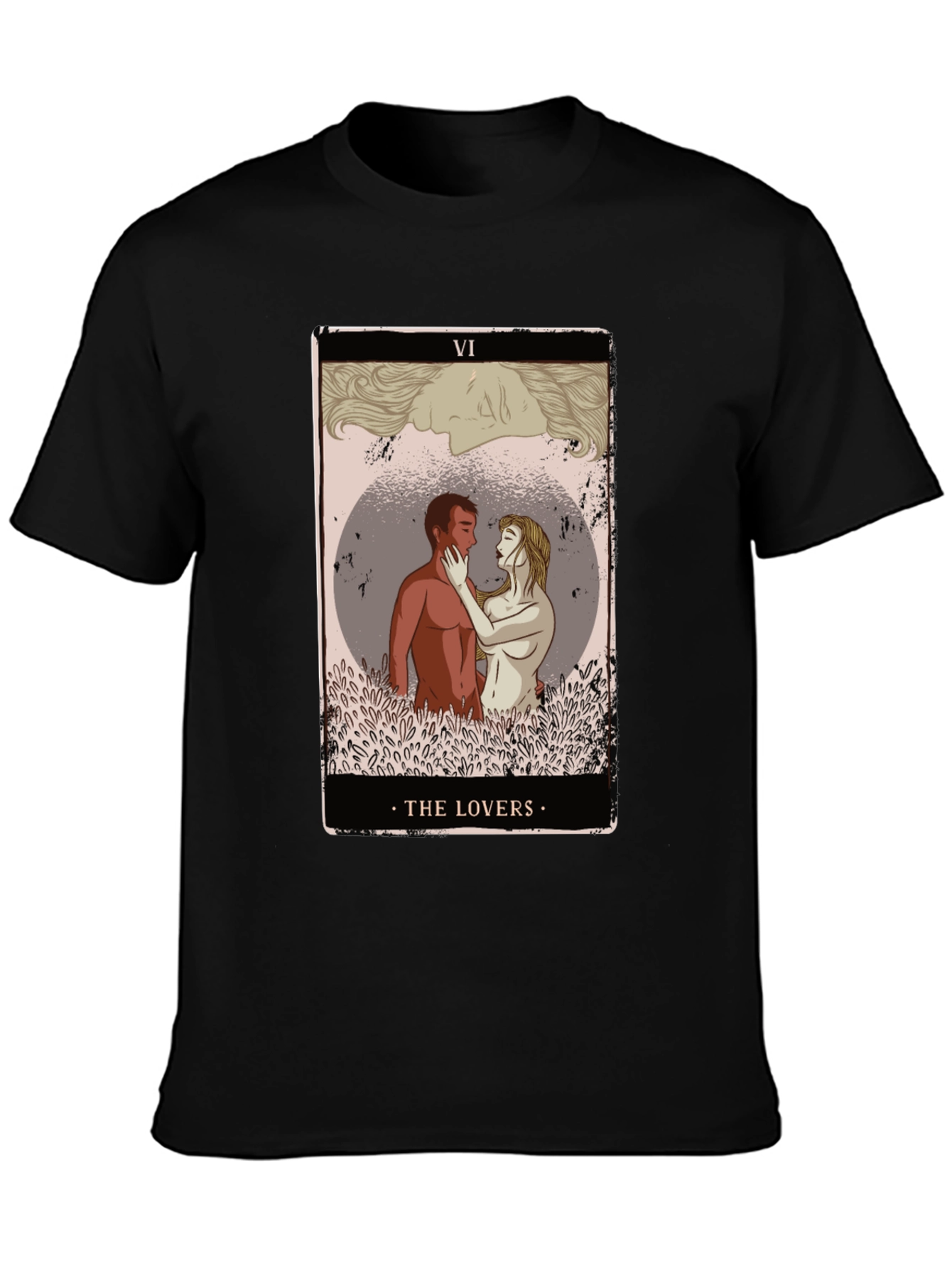 The Lovers Tarot Card T-Shirt - Stylish Graphic Tee