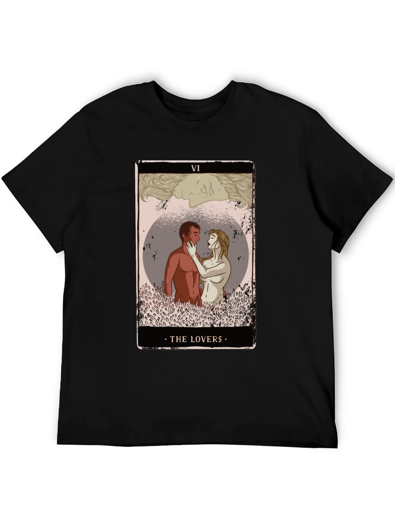 The Lovers Tarot Card T-Shirt - Stylish Graphic Tee