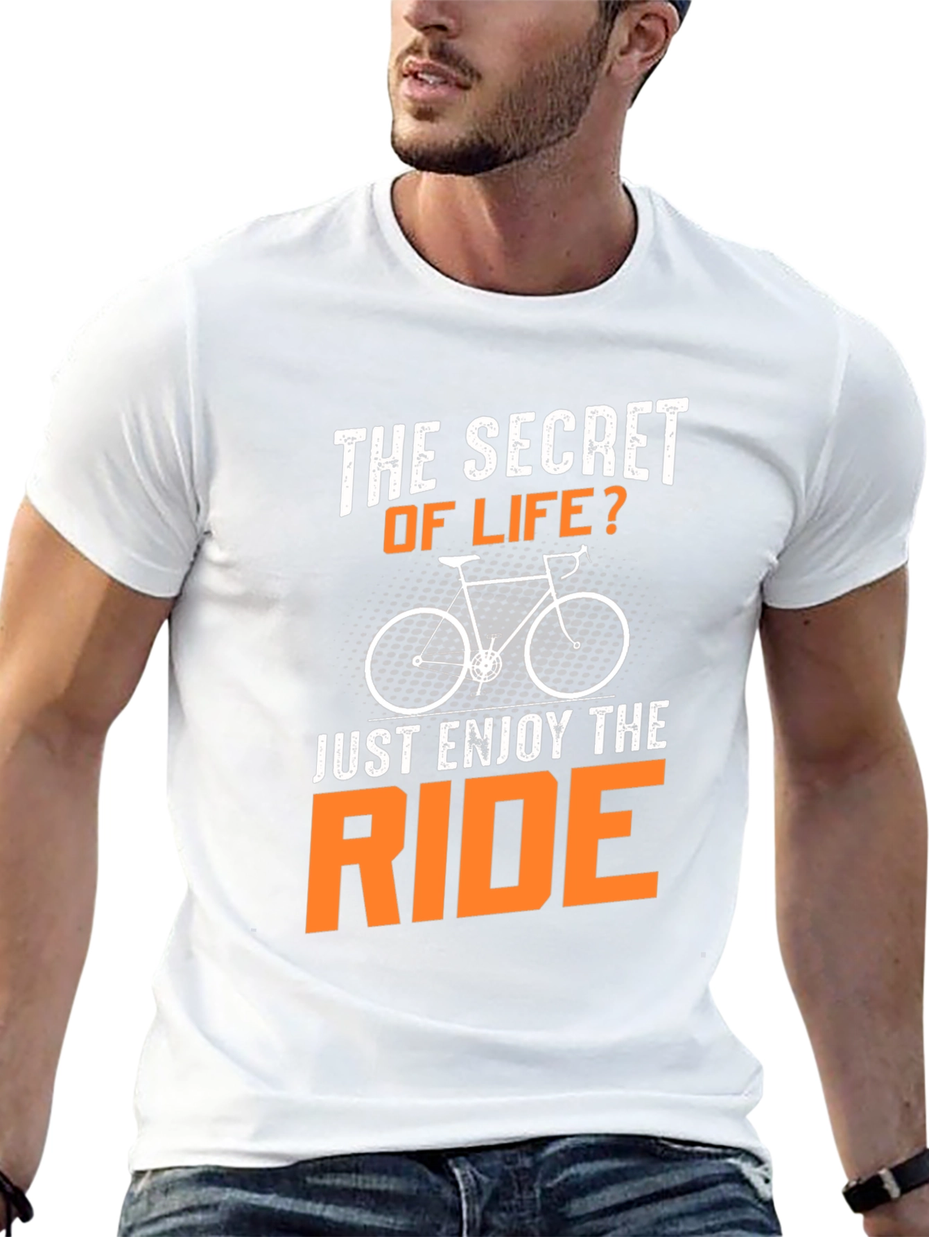 The Secret of Life Ride Cycling T-Shirt