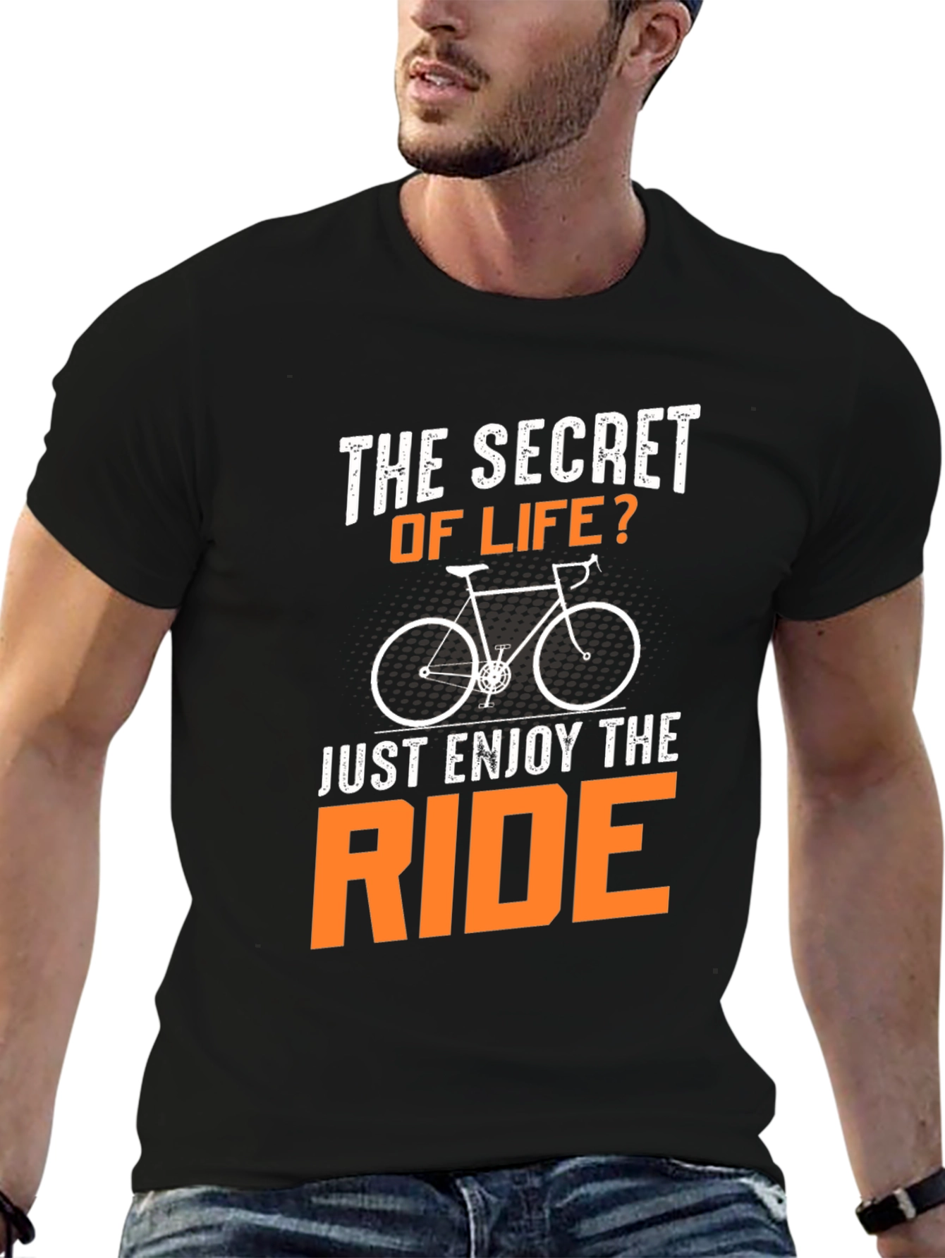 The Secret of Life Ride Cycling T-Shirt