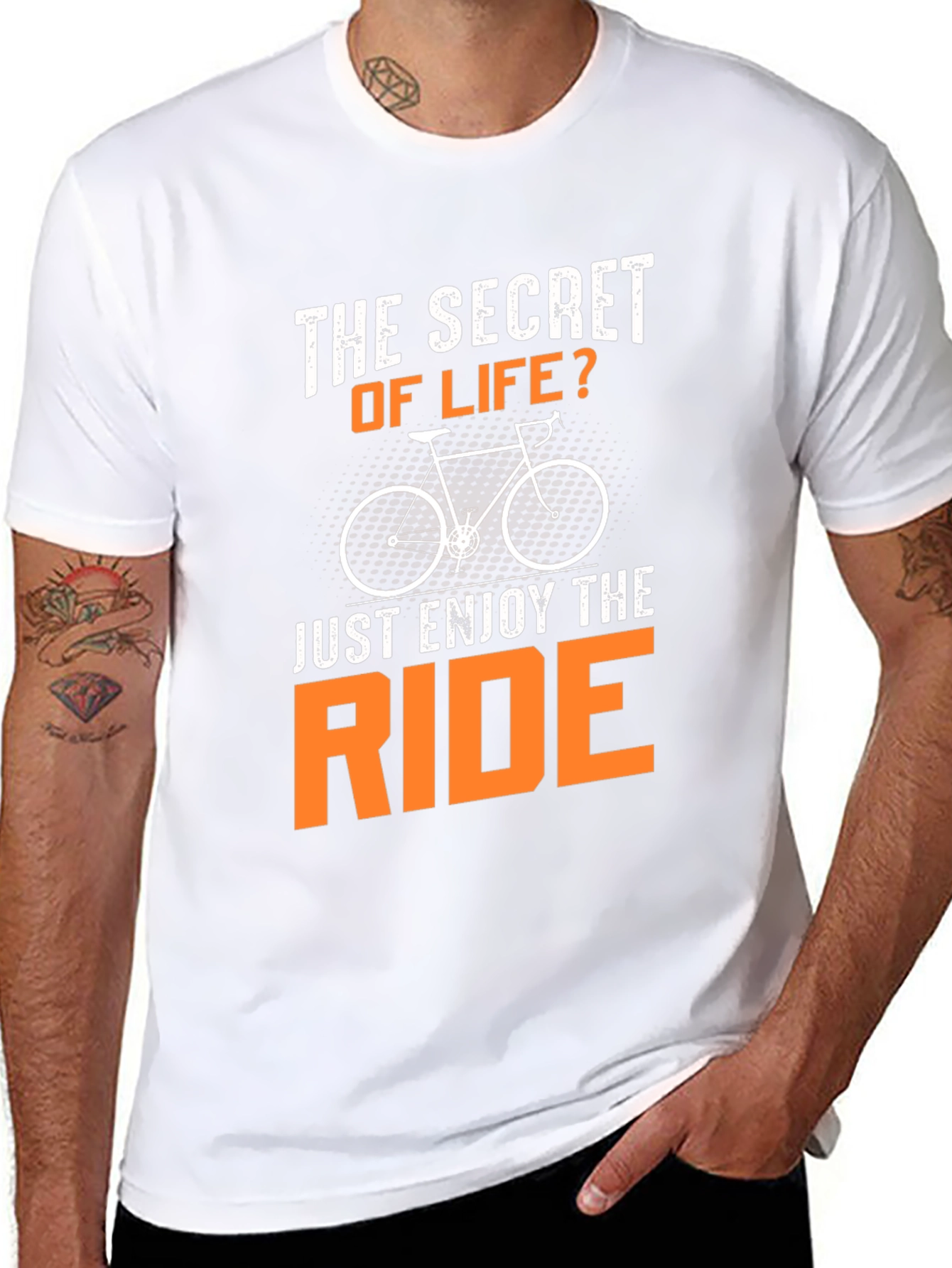 The Secret of Life Ride Cycling T-Shirt