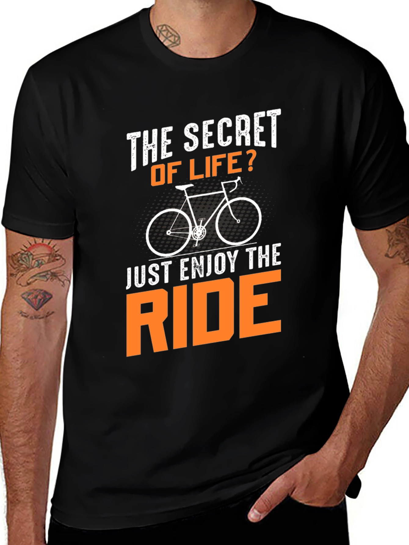 The Secret of Life Ride Cycling T-Shirt