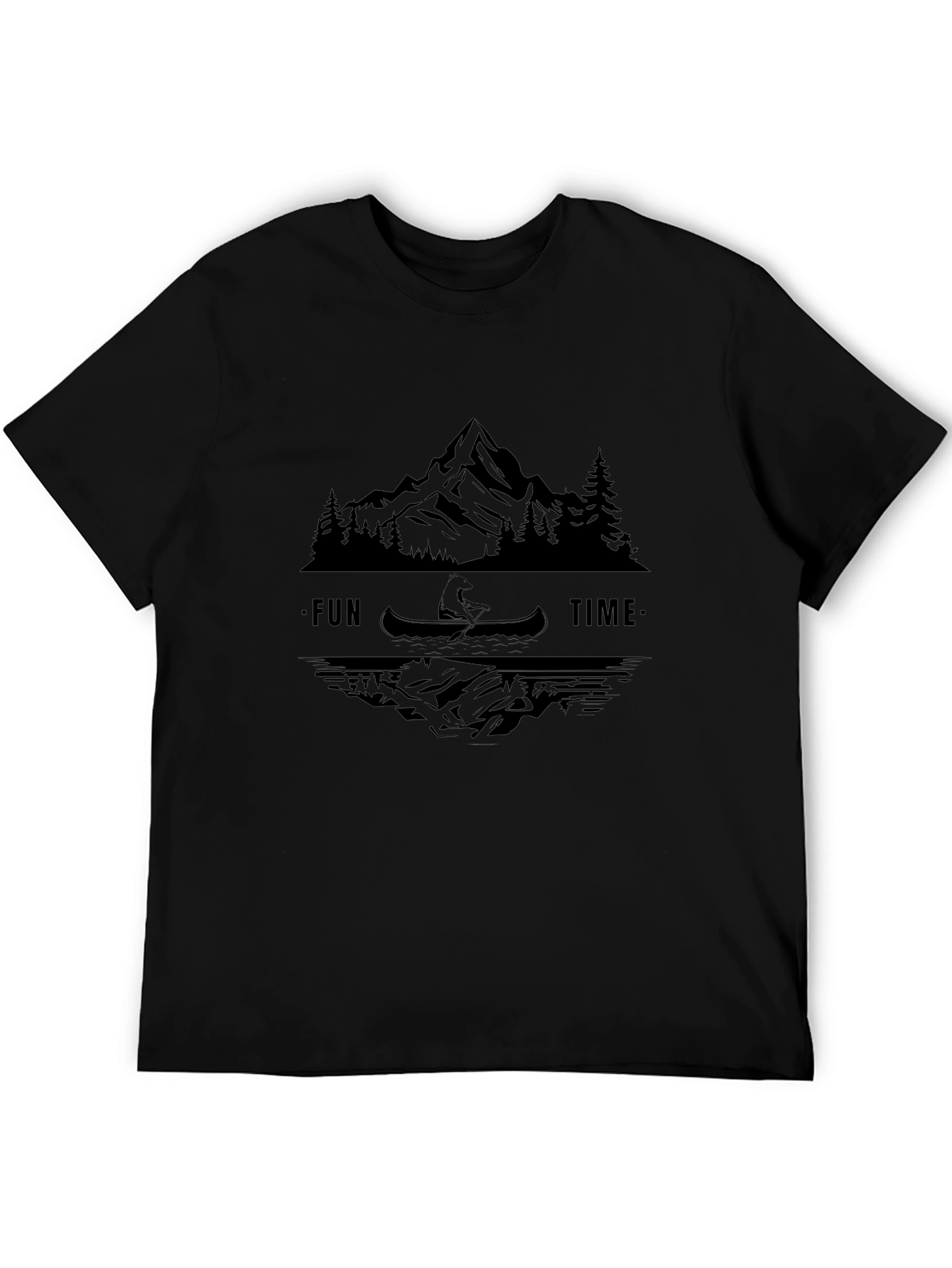 Fun Time Canoe Graphic Tee - Adventure Awaits!