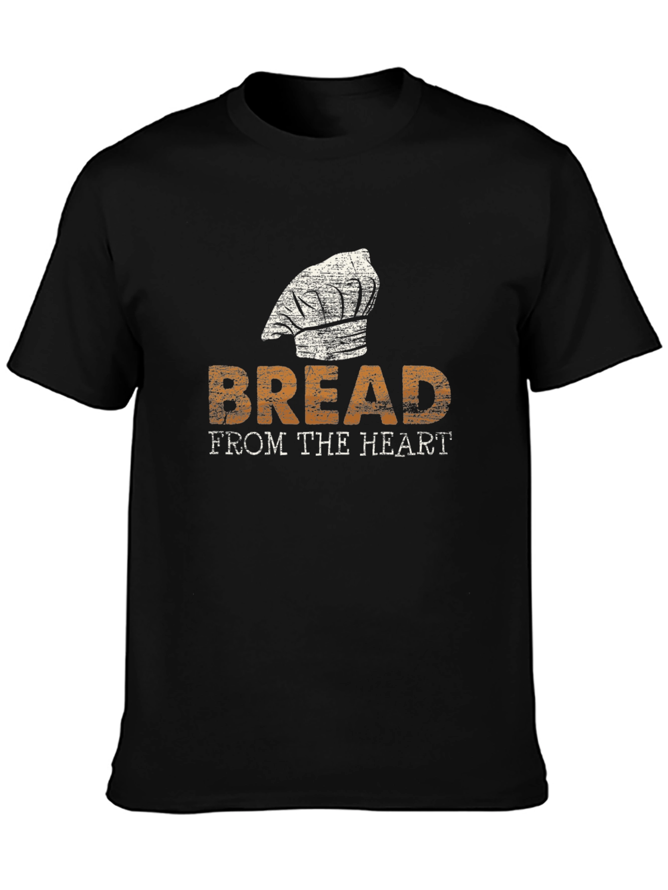 Bread From The Heart Black T-Shirt