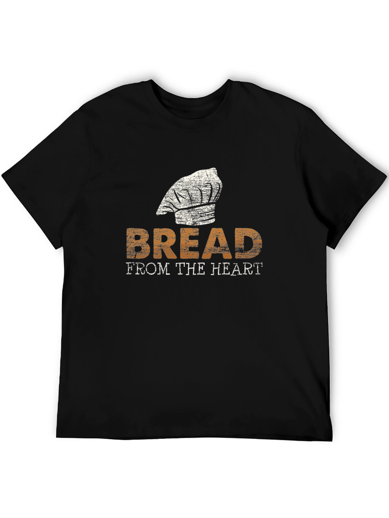 Bread From The Heart Black T-Shirt