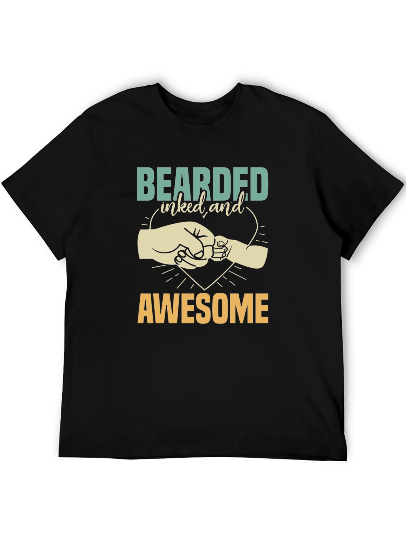 Bearded Inked and Awesome T-Shirt