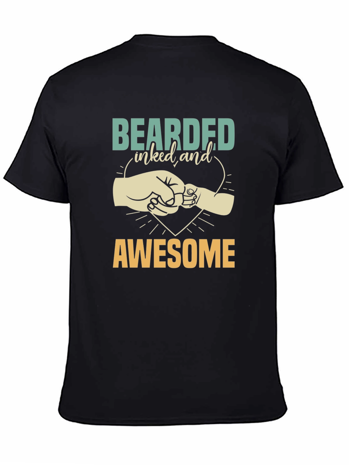 Bearded Inked and Awesome T-Shirt
