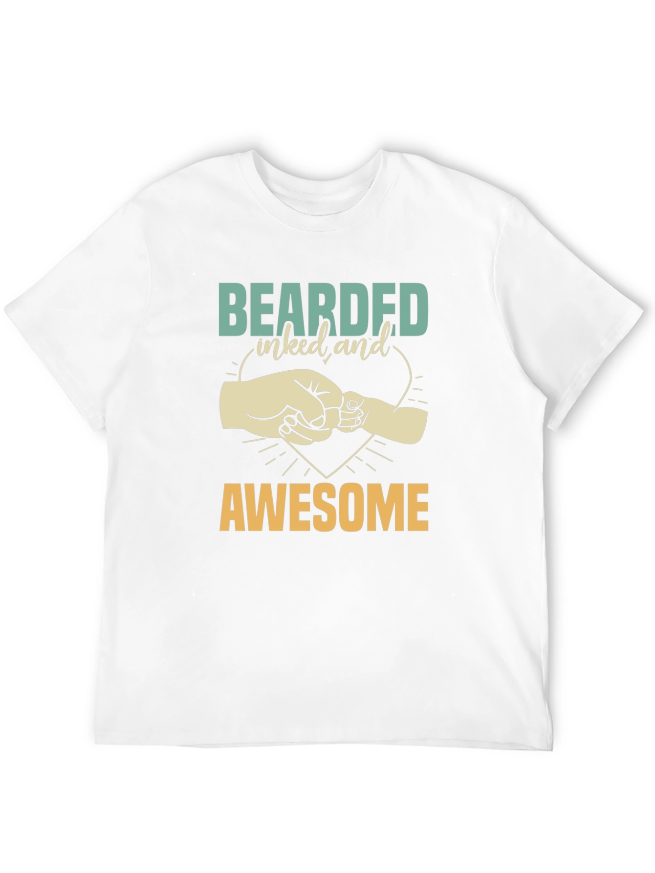 Bearded Inked and Awesome T-Shirt