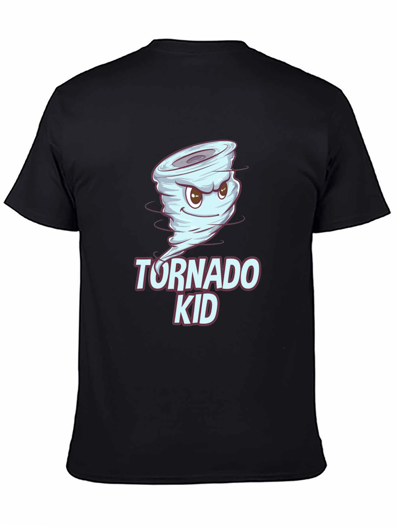 Tornado Kid Black Graphic T-Shirt