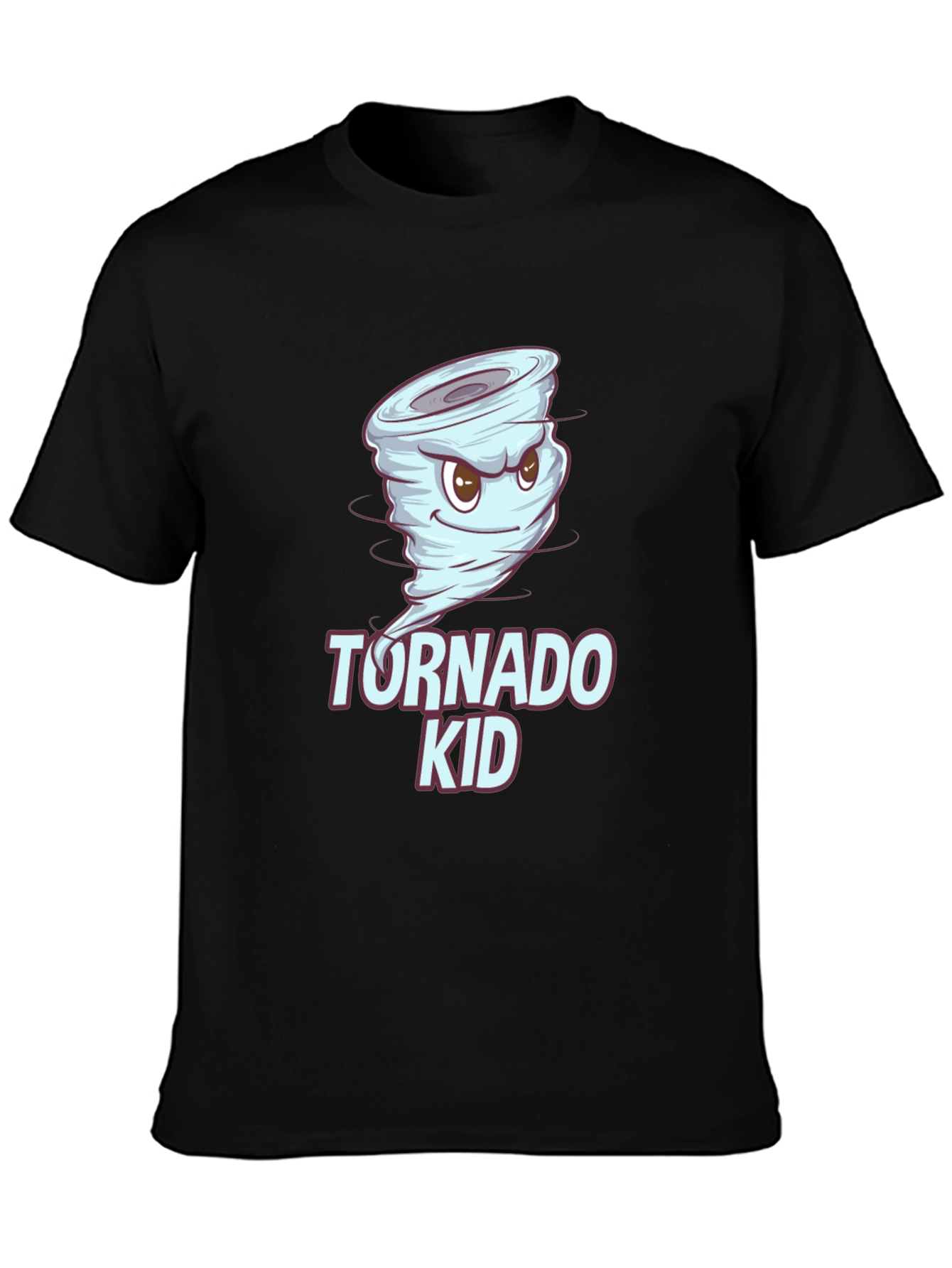 Tornado Kid Black Graphic T-Shirt