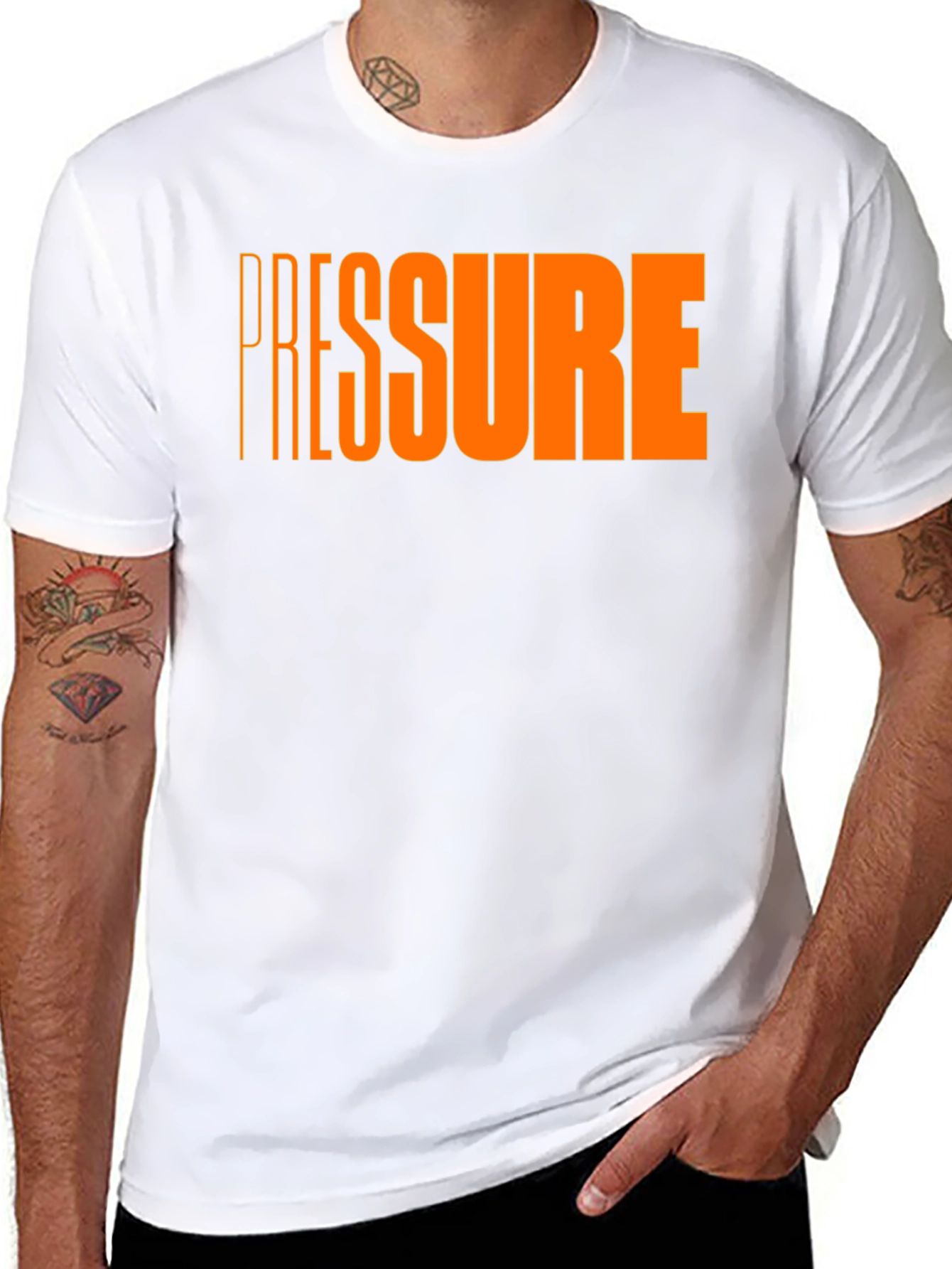 Pressure Graphic Tee - Mens Black T-Shirt