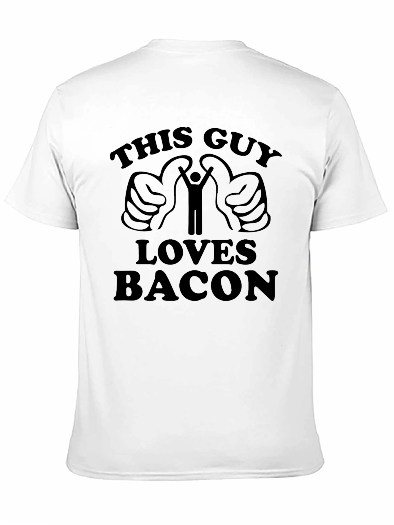 This Guy Loves Bacon T-Shirt - Funny Graphic Tee