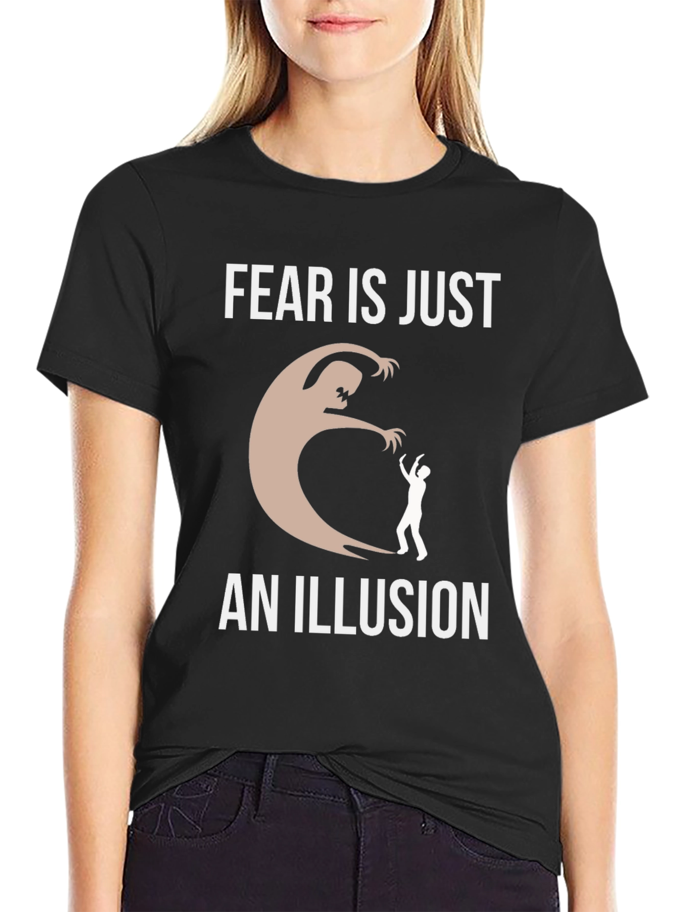 Fear Is Just An Illusion Graphic T-Shirt