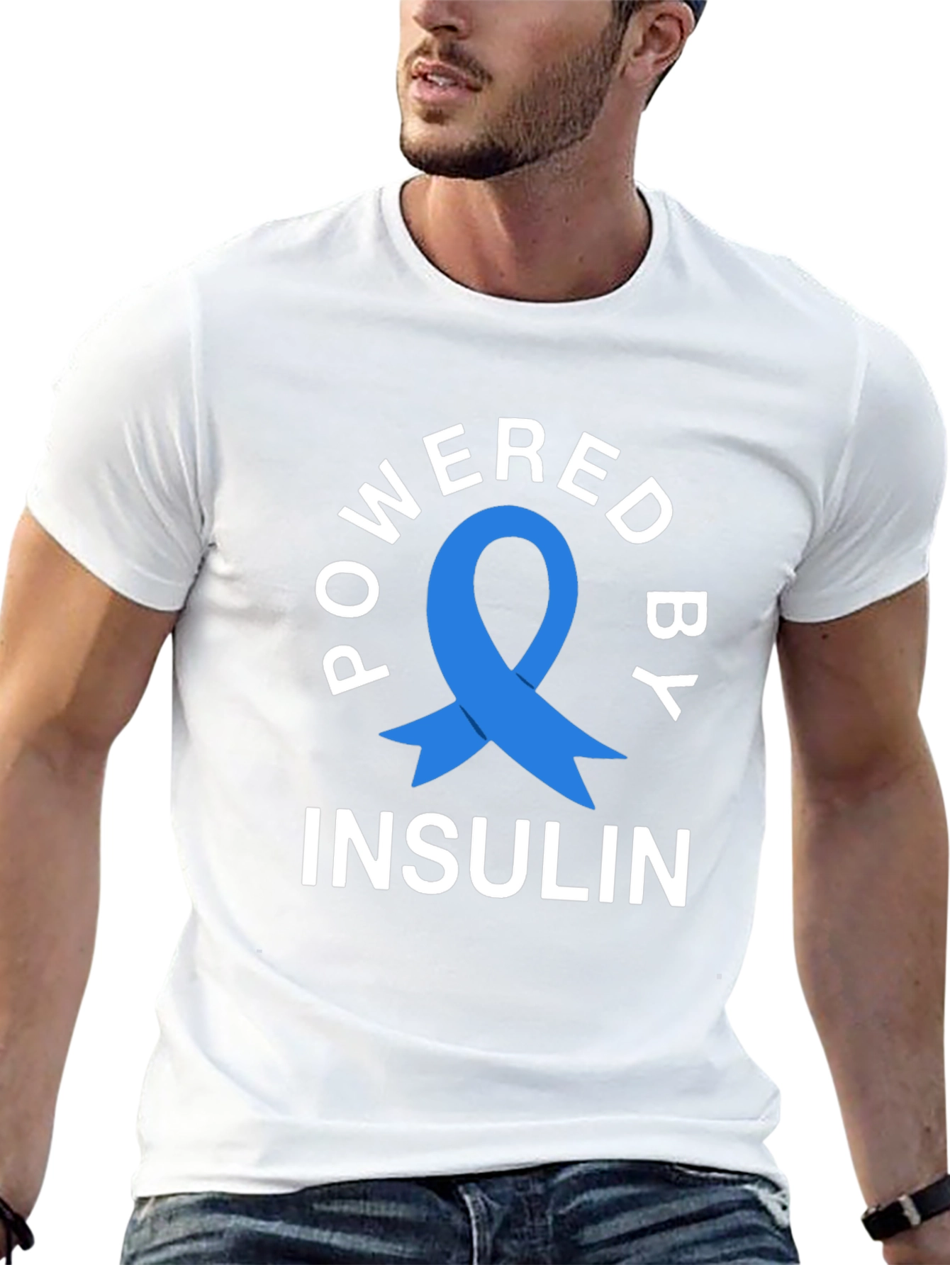 Powered By Insulin Awareness T-Shirt