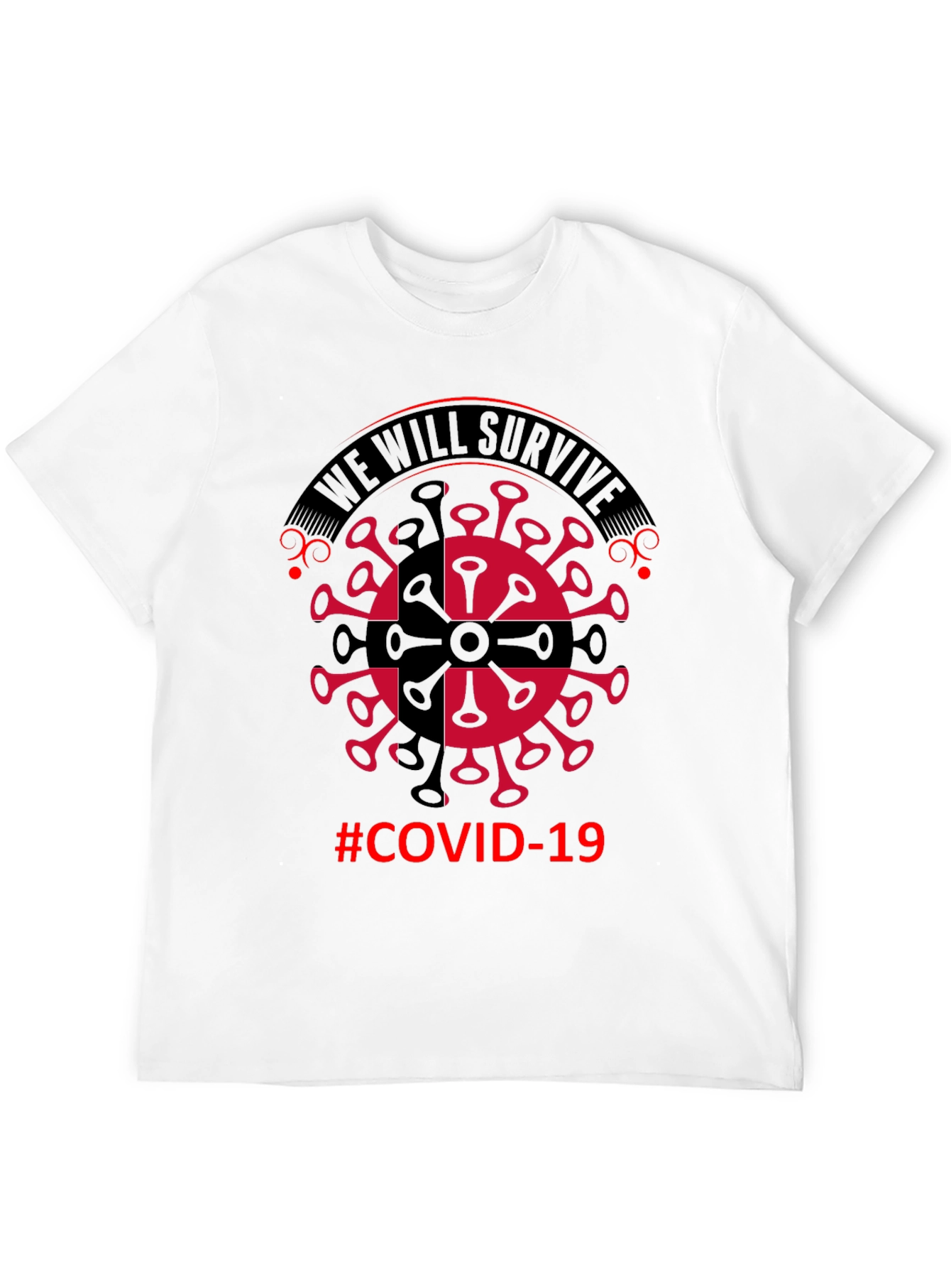 We Will Survive COVID-19 Graphic T-Shirt