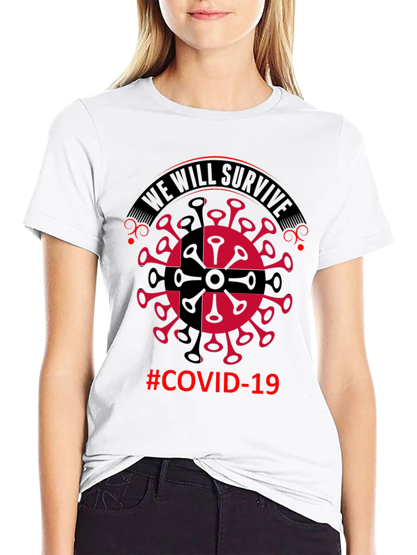 We Will Survive COVID-19 Graphic T-Shirt