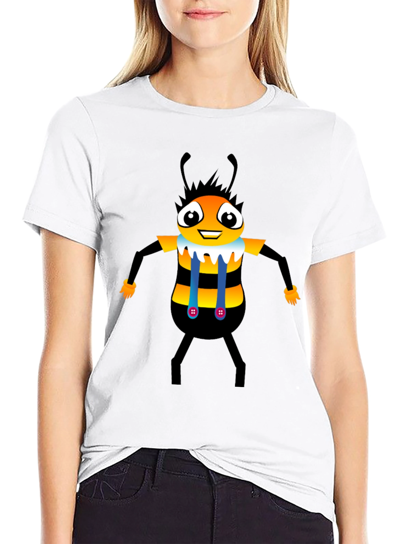 Bee Graphic Tee - Fun & Unique Design
