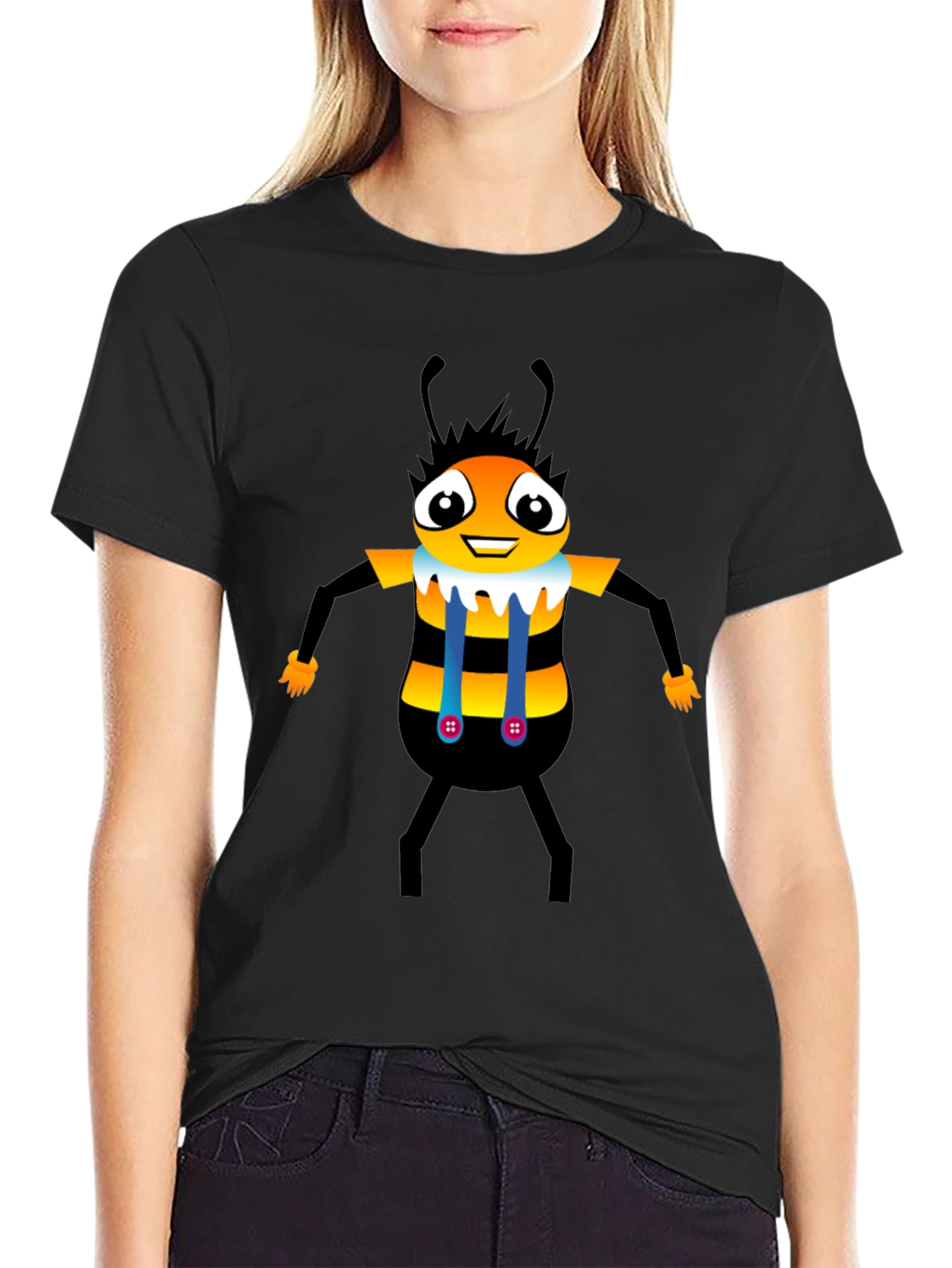 Bee Graphic Tee - Fun & Unique Design