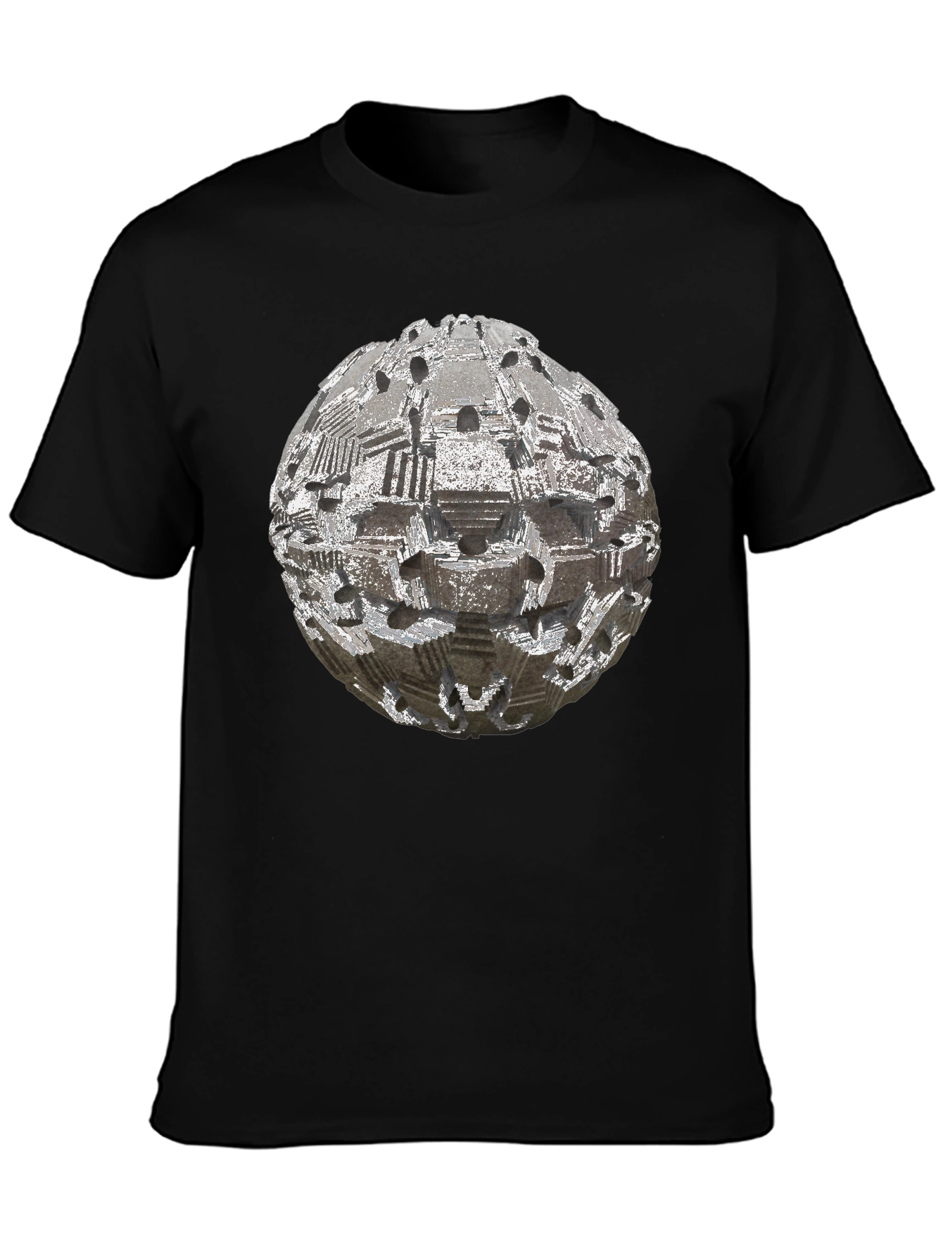 Abstract Sphere Graphic T-Shirt