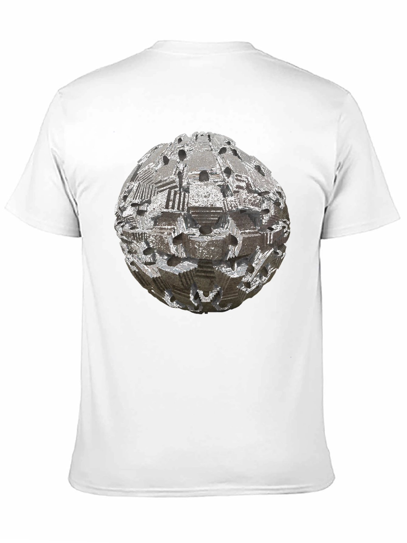 Abstract Sphere Graphic T-Shirt