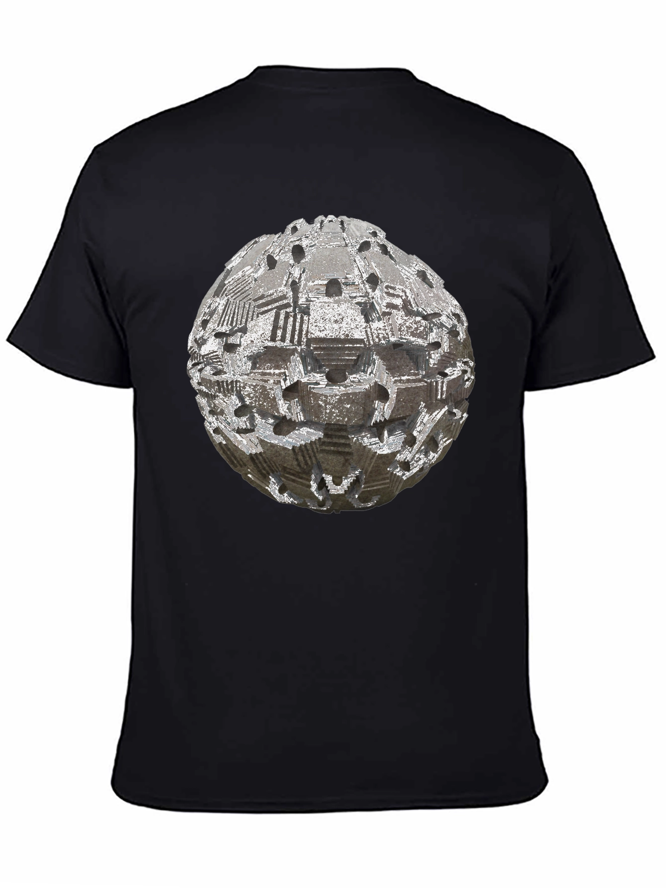 Abstract Sphere Graphic T-Shirt