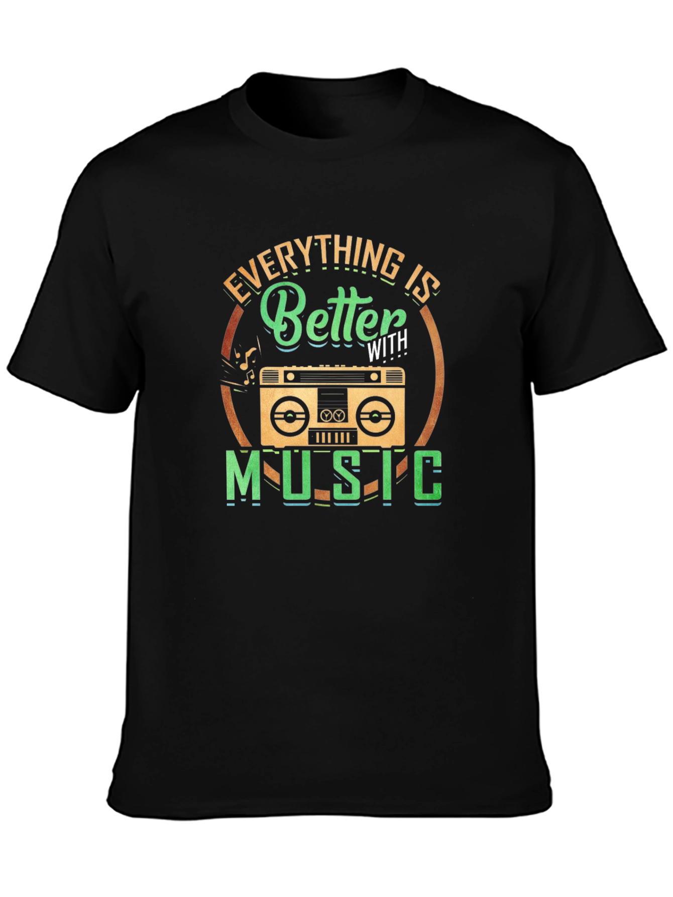 Music Lovers T-Shirt: Everything is Better With Music!