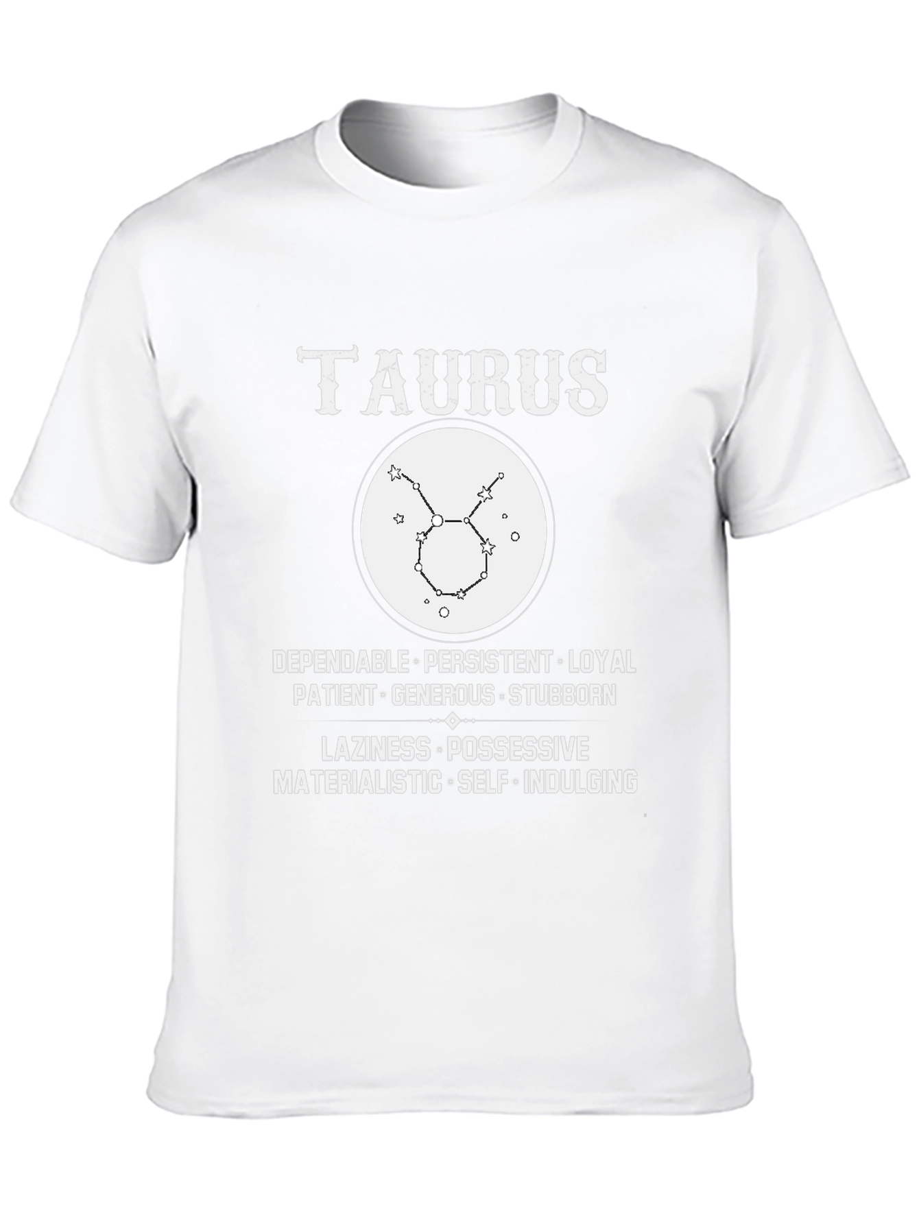 Taurus Zodiac Constellation Graphic Tee