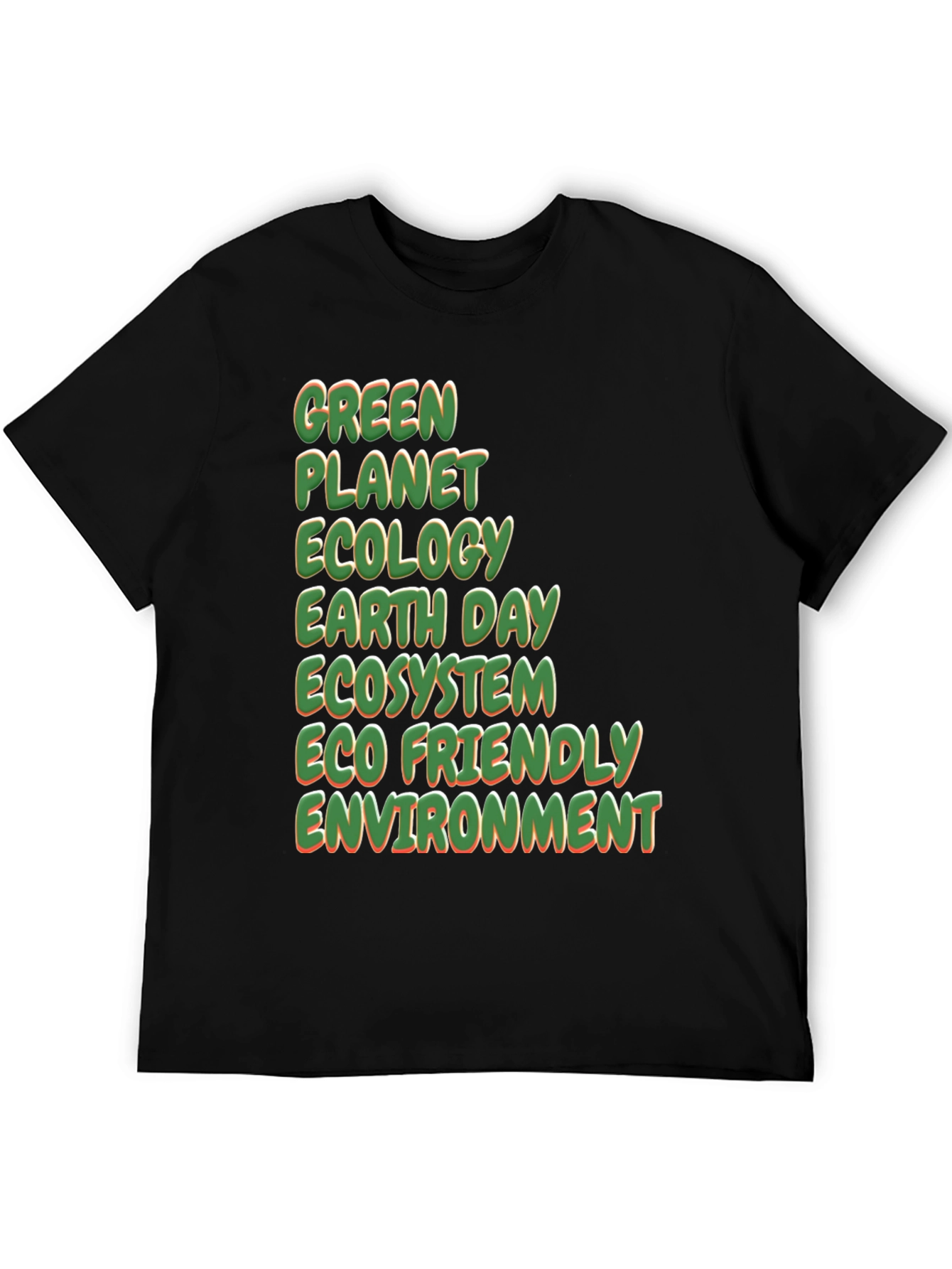 Eco-Friendly Graphic T-Shirt - Green Planet Ecology