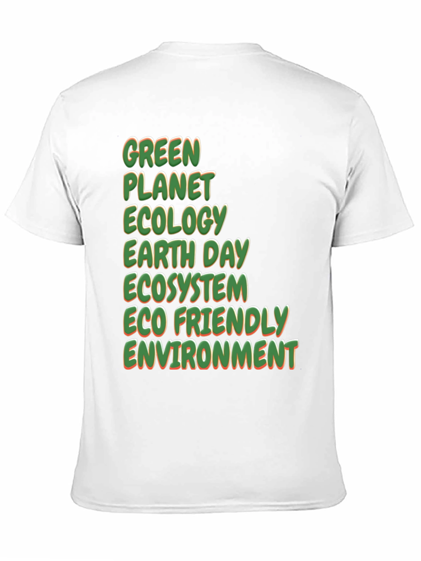 Eco-Friendly Graphic T-Shirt - Green Planet Ecology