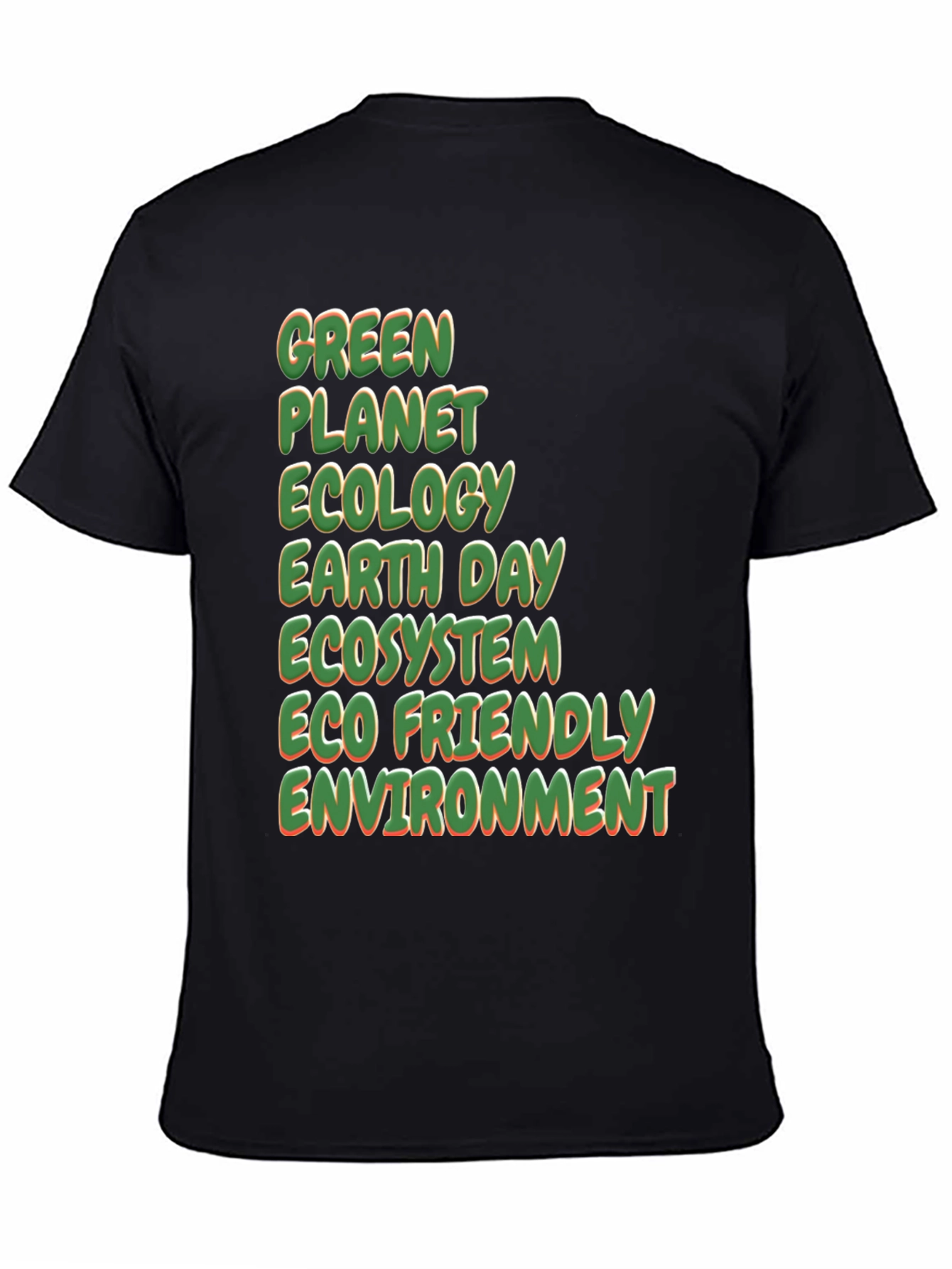 Eco-Friendly Graphic T-Shirt - Green Planet Ecology