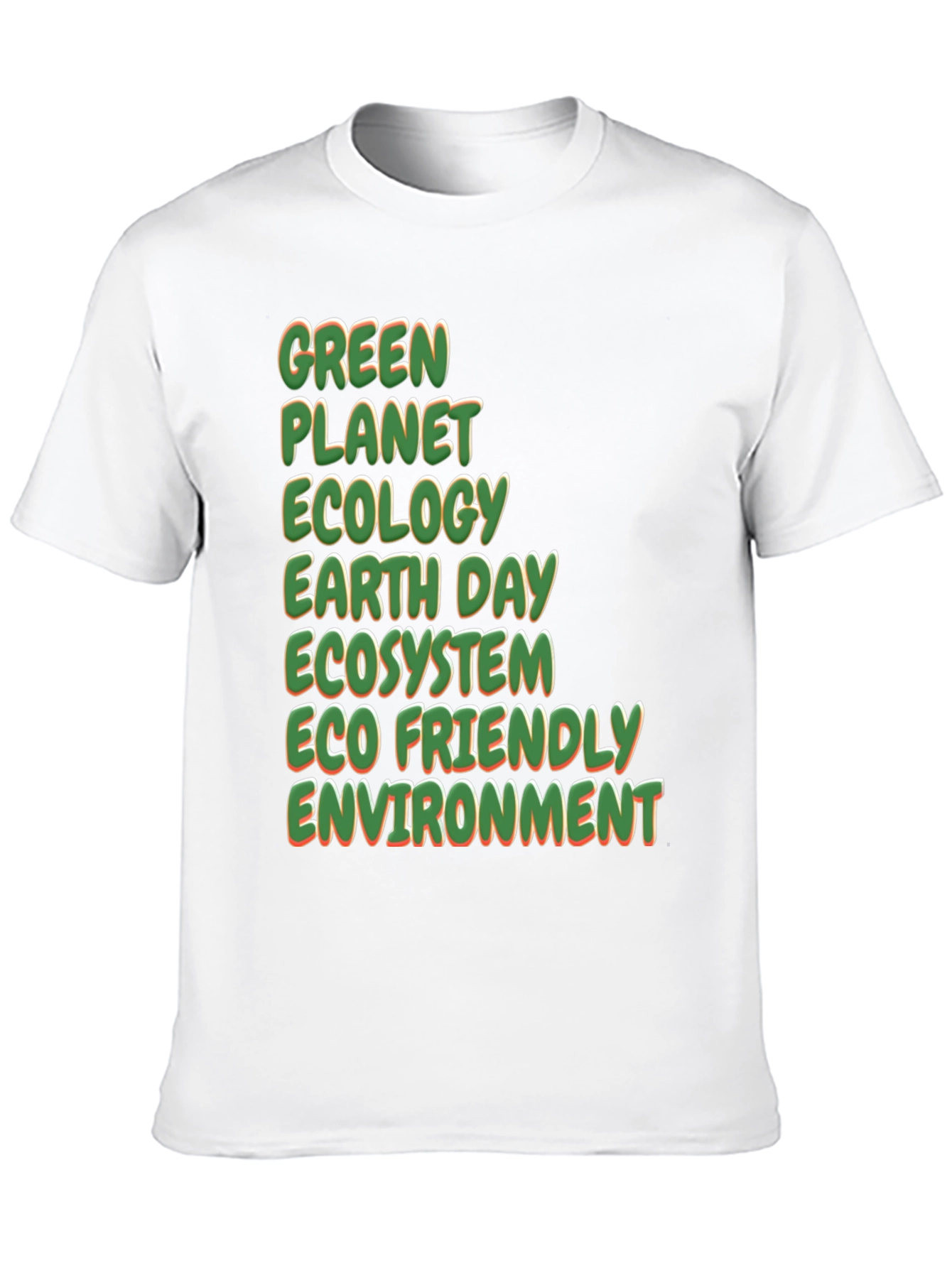 Eco-Friendly Graphic T-Shirt - Green Planet Ecology