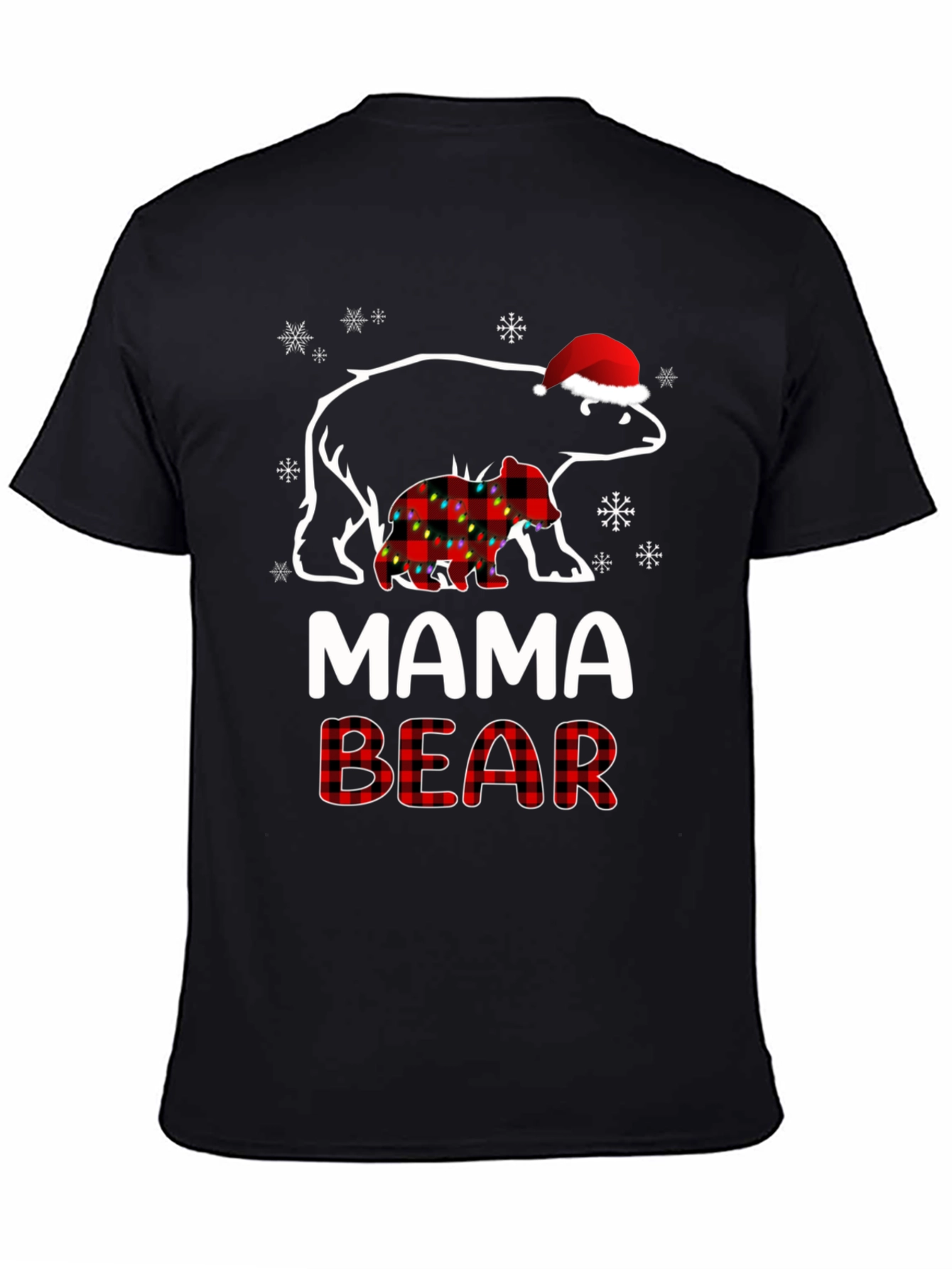 Mama Bear Christmas T-Shirt