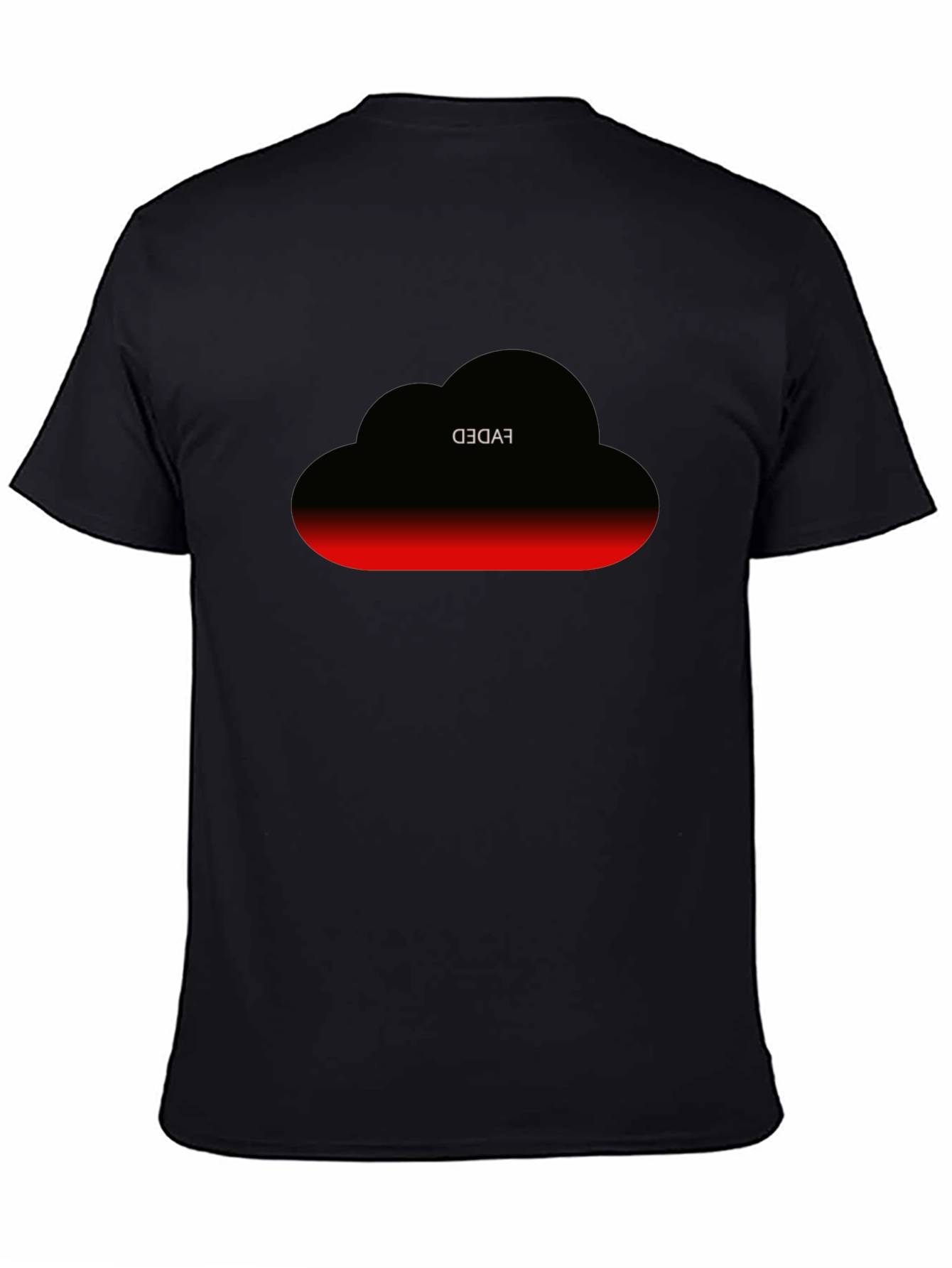 Faded Cloud Graphic T-Shirt - Modern Design