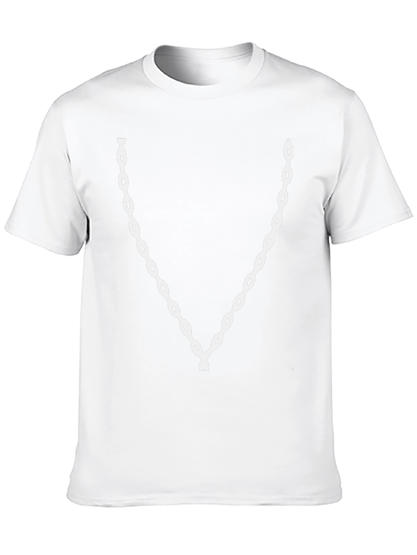 Chain Graphic Tee - Bold Statement T-Shirt