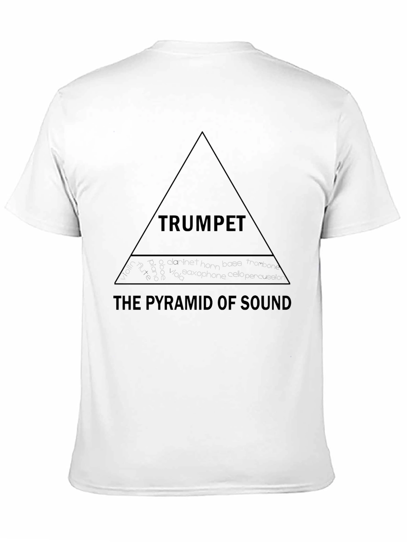 Pyramid of Sound Black T-Shirt